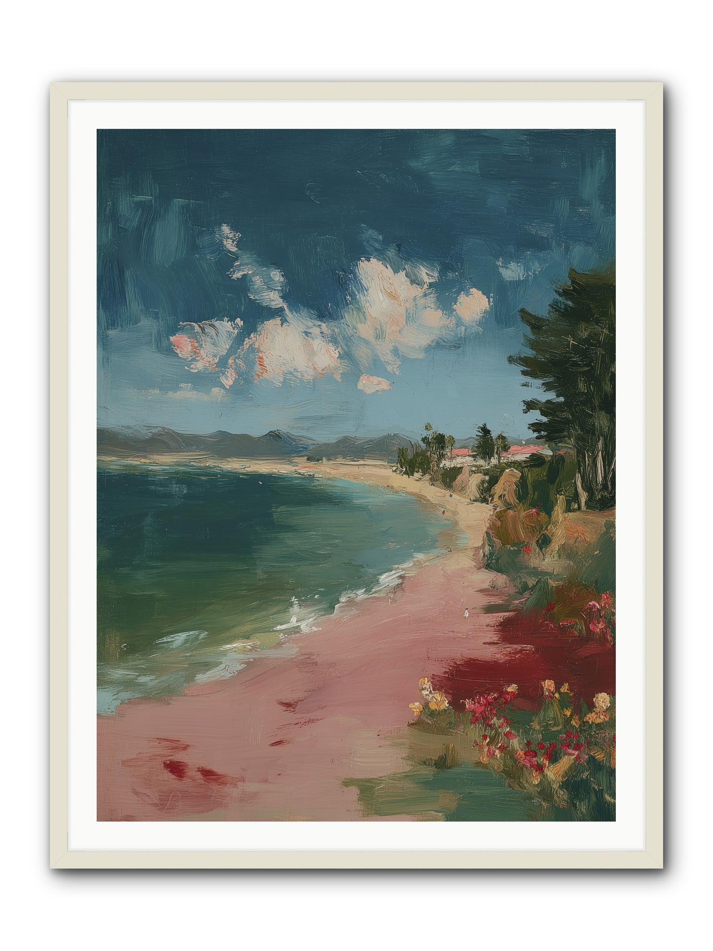 Renaissance Dreams -- Framed Print - White 36x48