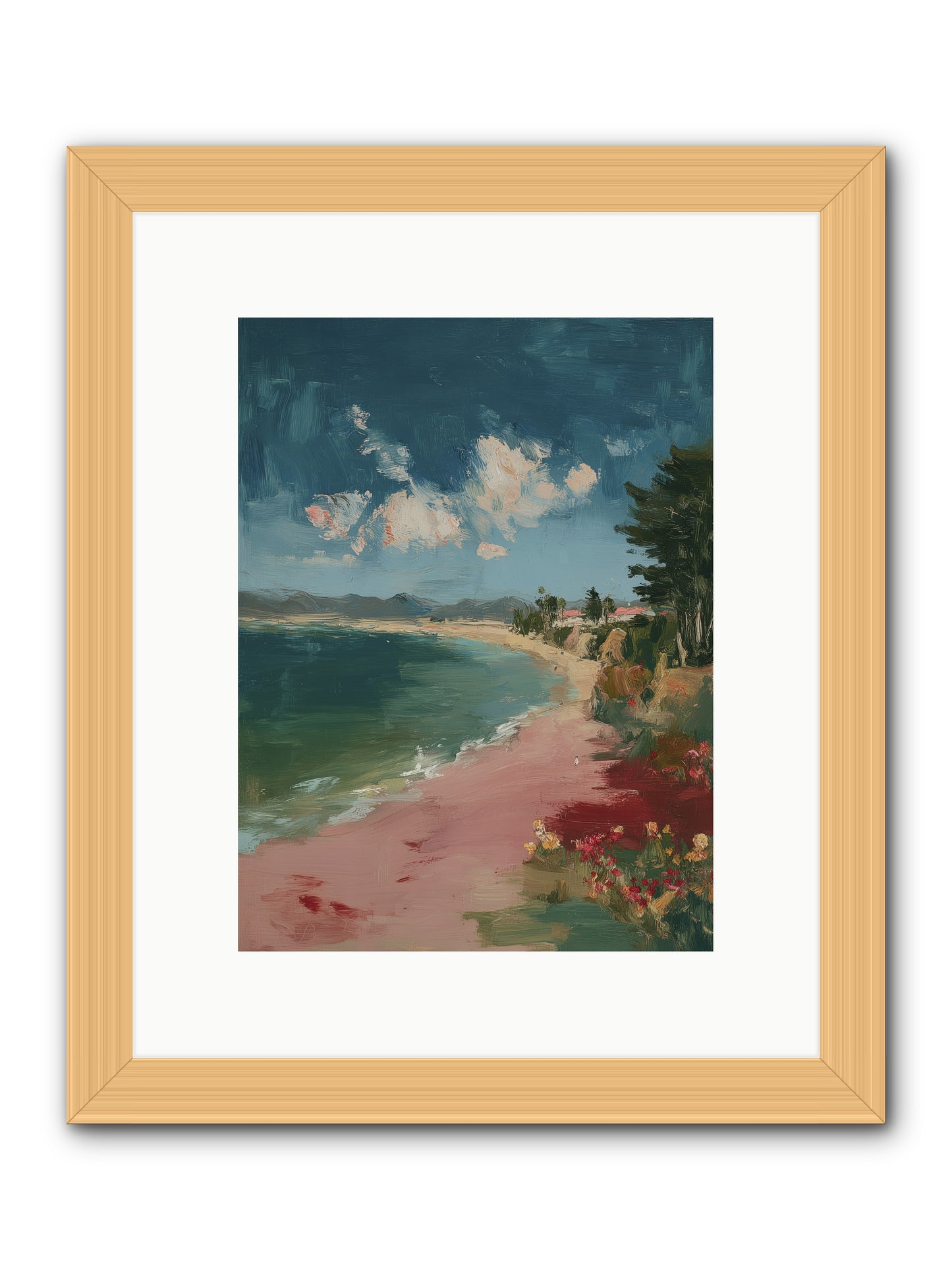 Renaissance Dreams -- Framed Print - Natural 9x12