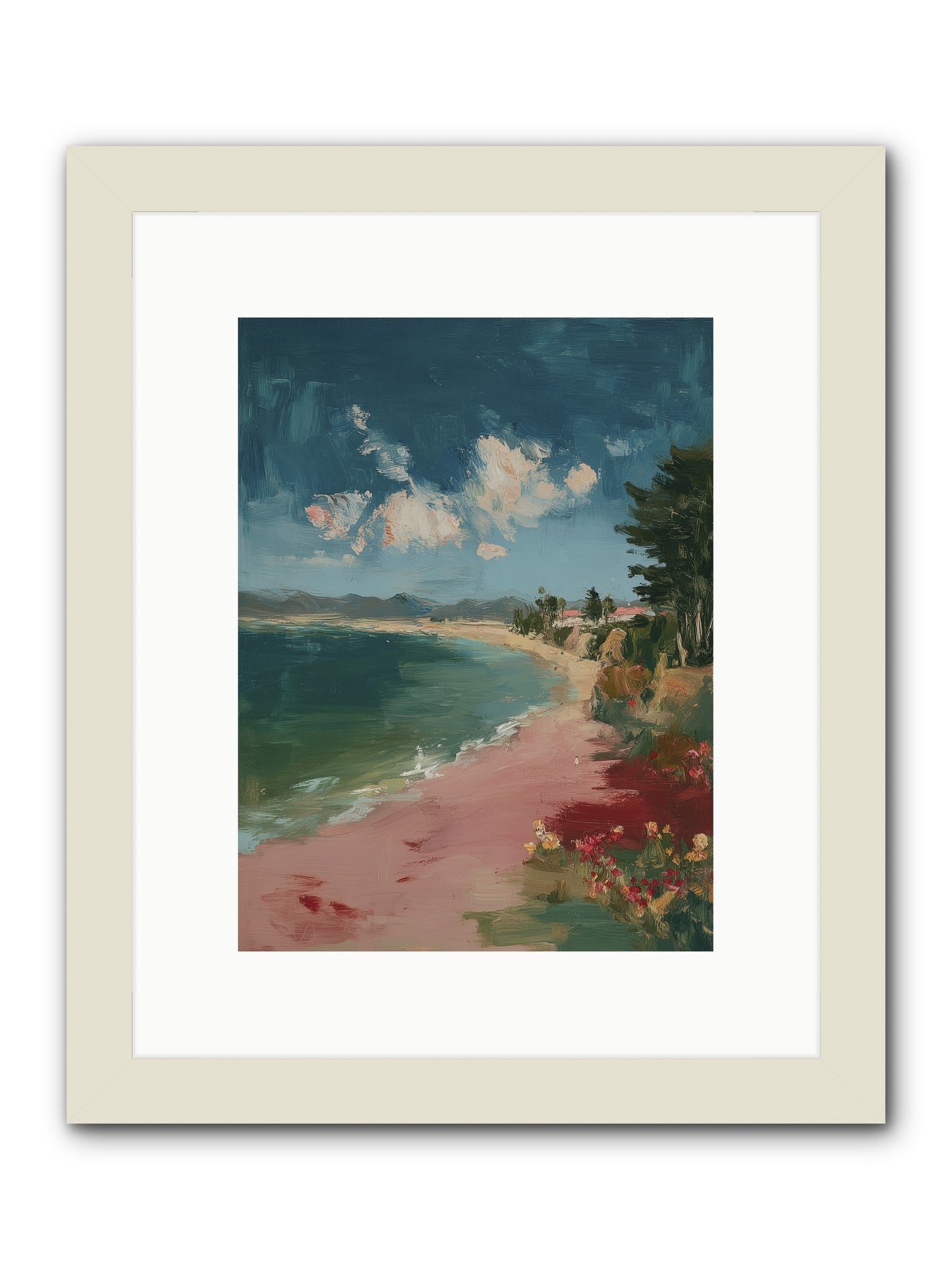 Renaissance Dreams -- Framed Print - White 9x12