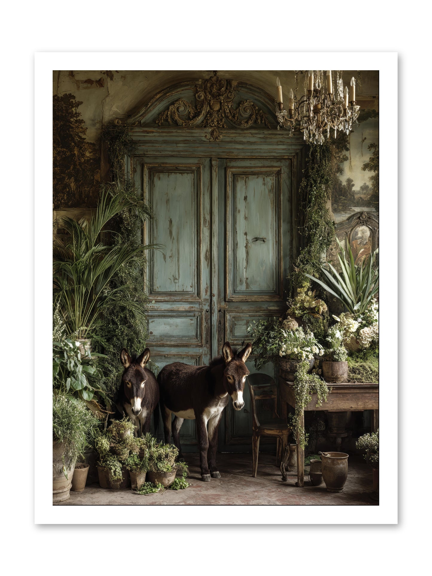 Rendezvous -- Loose Canvas Print 18x24