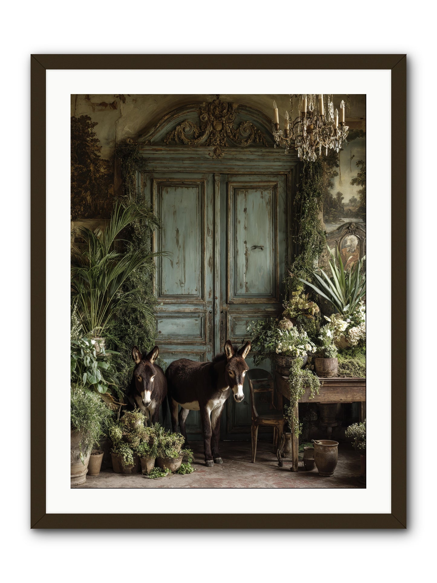 Rendezvous -- Framed Print - Black 24x32