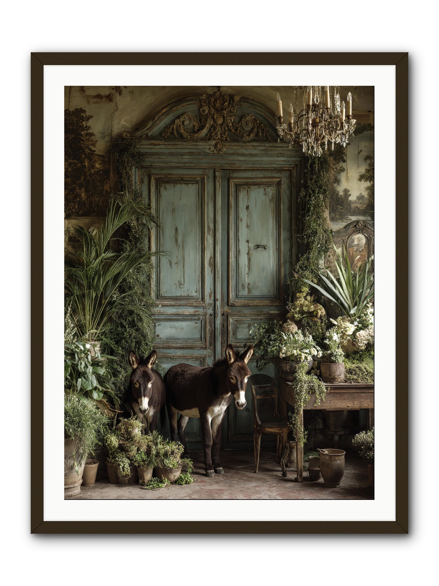 Rendezvous -- Framed Print - Black 30x40