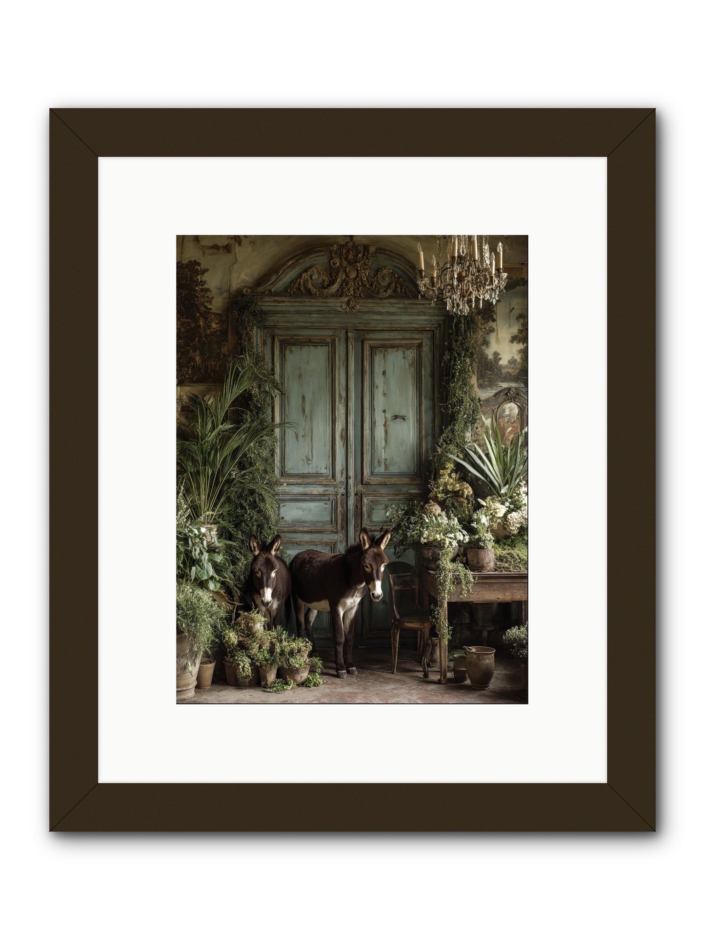 Rendezvous -- Framed Print - Black 9x12