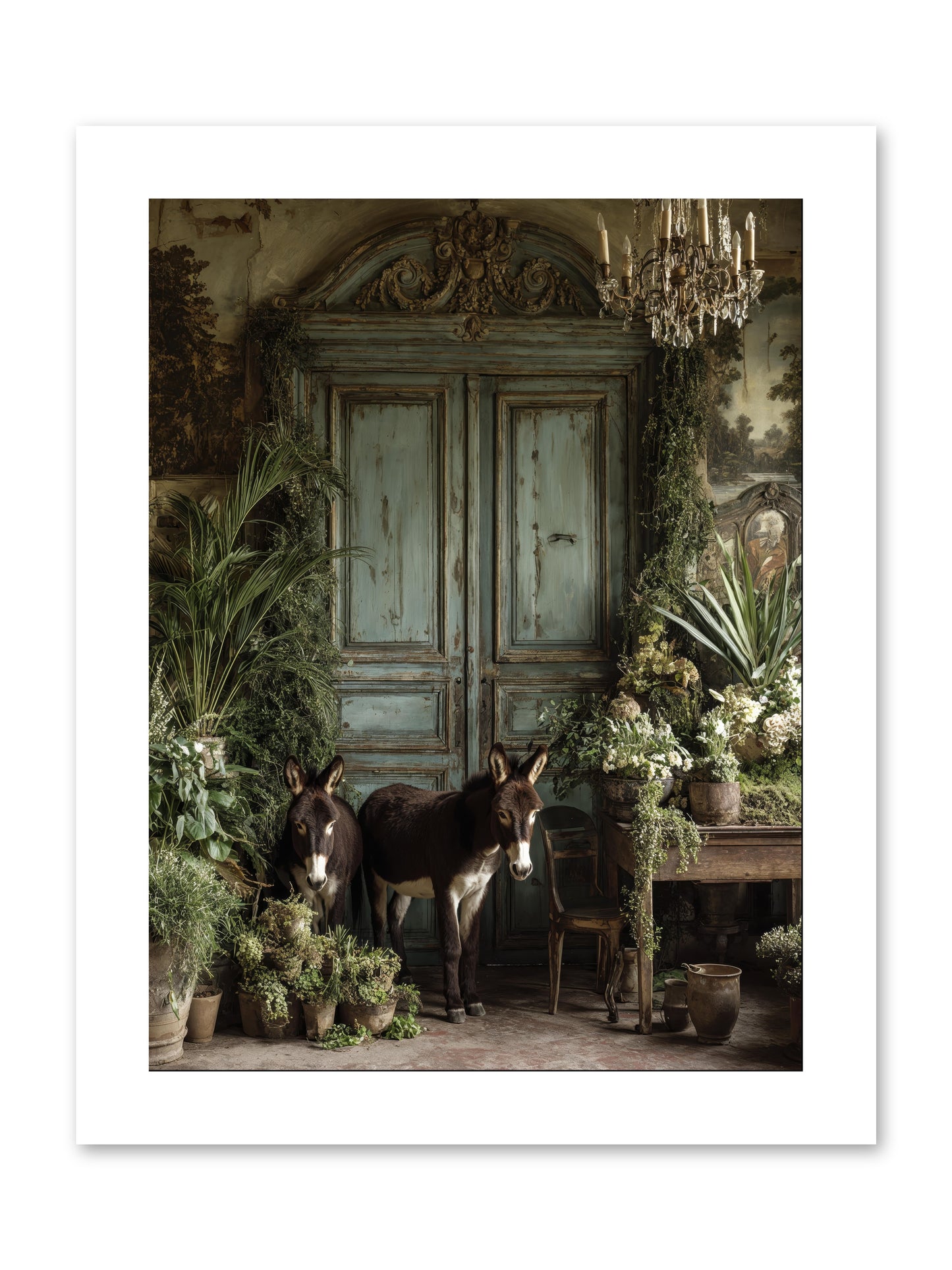 Rendezvous -- Loose Canvas Print 9x12