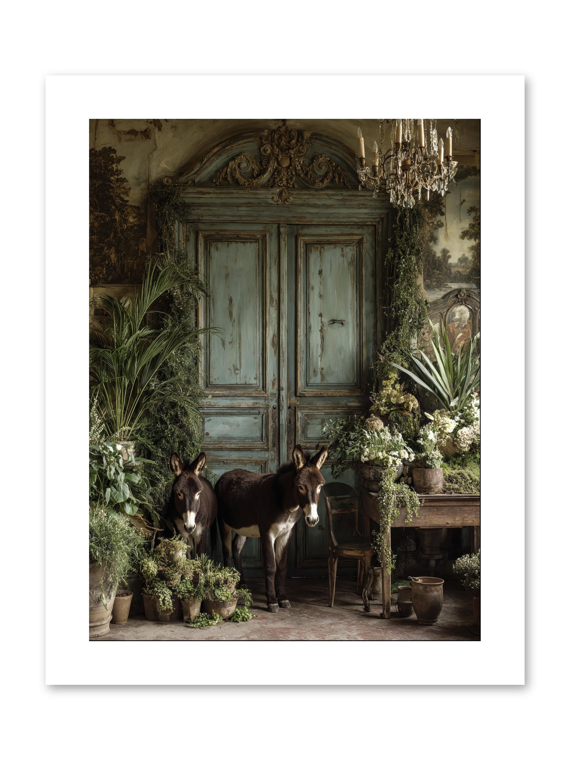 Rendezvous -- Paper Print 9x12
