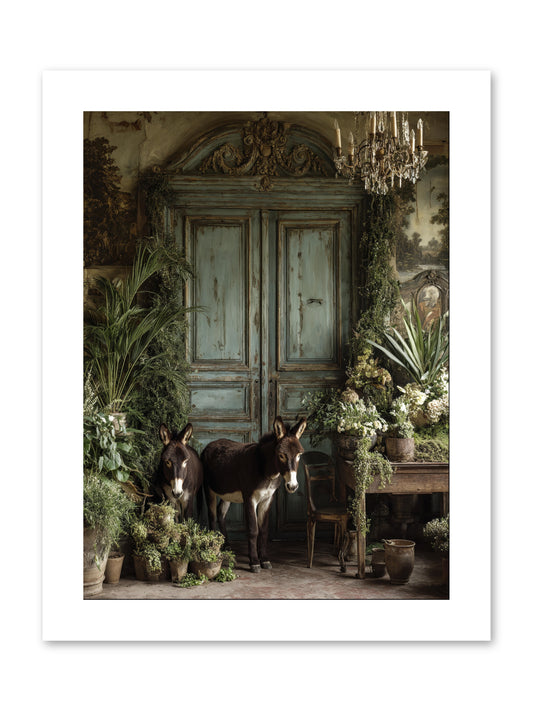Rendezvous -- Paper Print 9x12