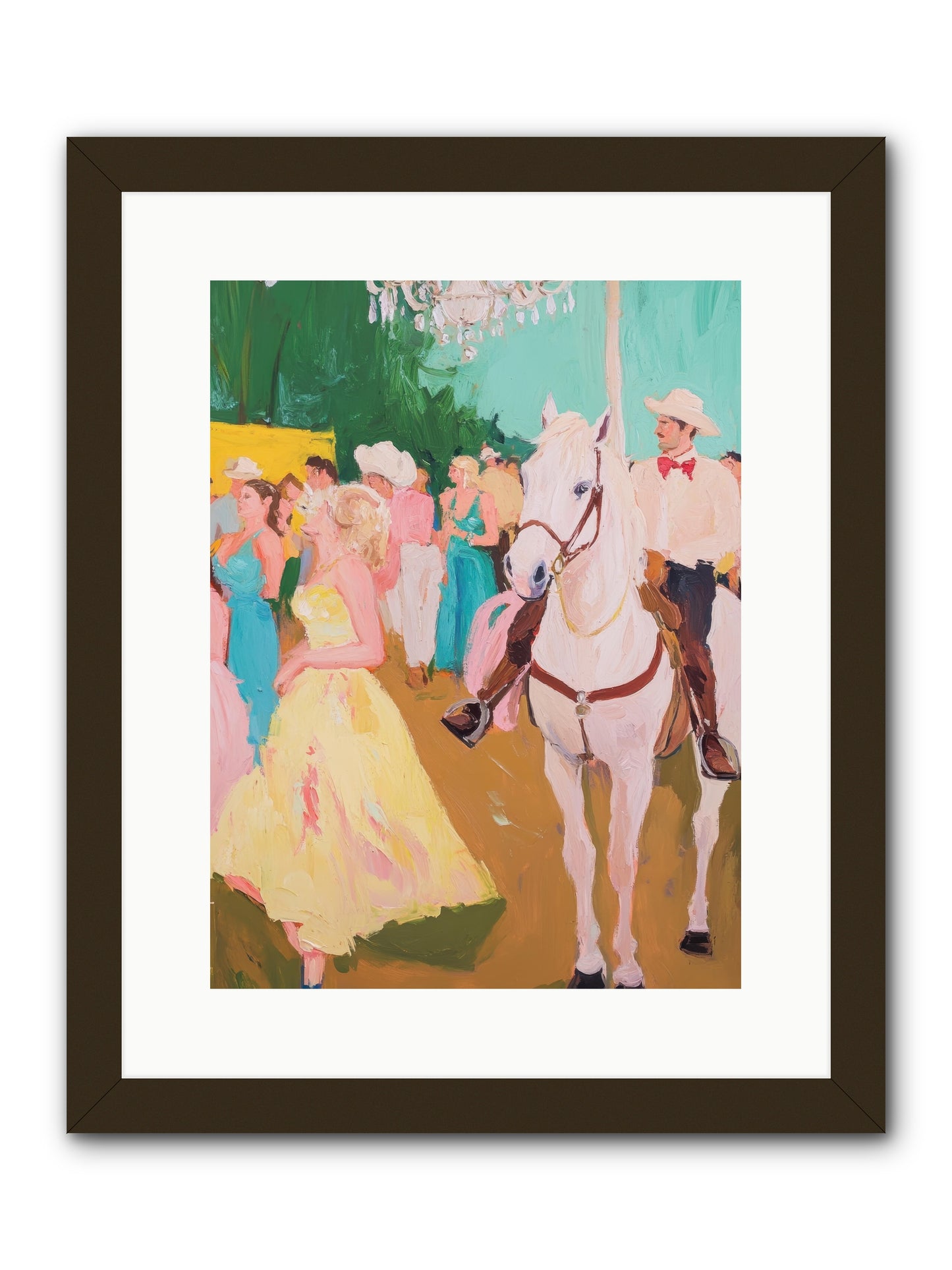 Renegade Roundup -- Framed Print - Black 12x16
