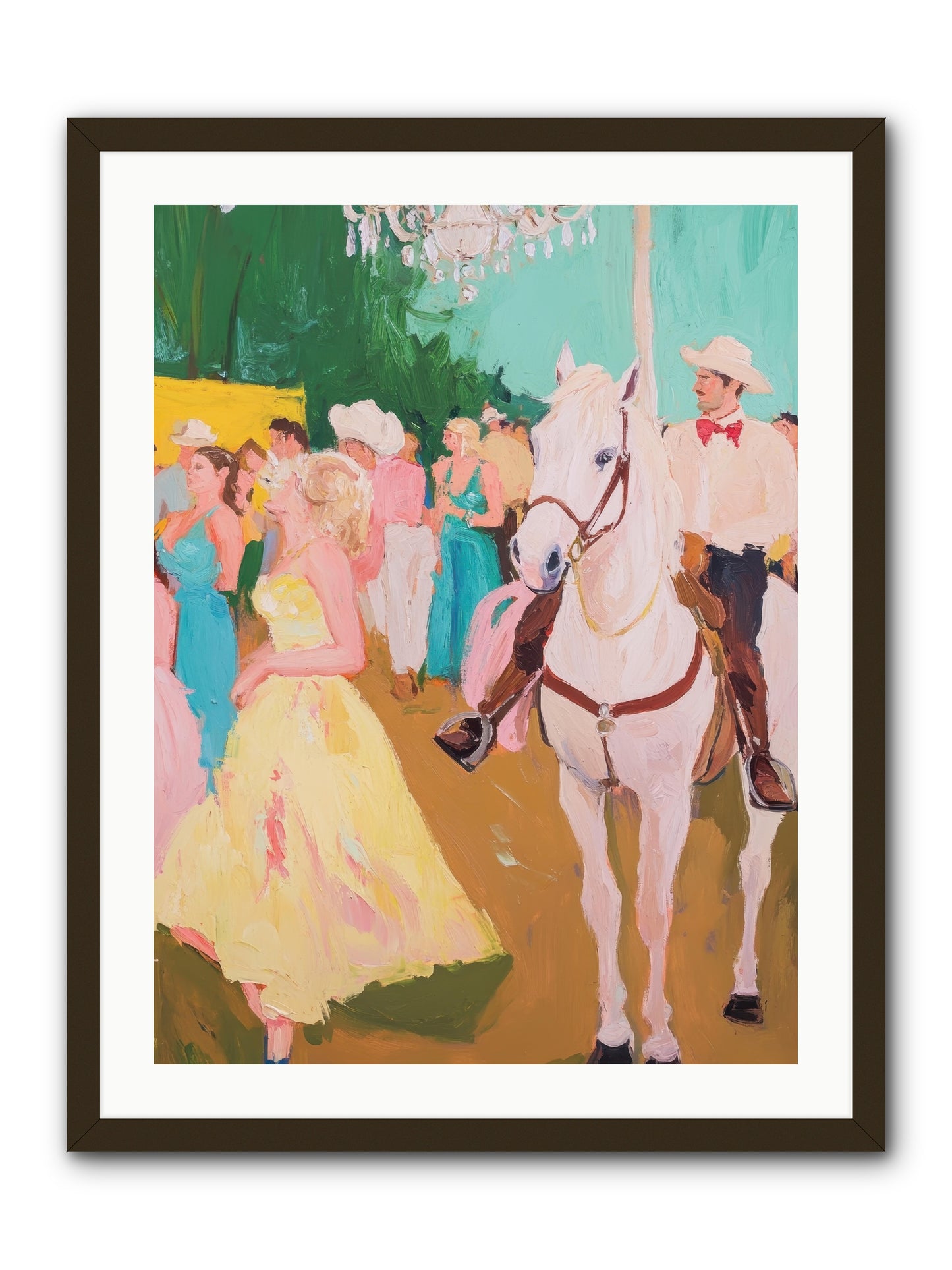 Renegade Roundup -- Framed Print - Black 24x32