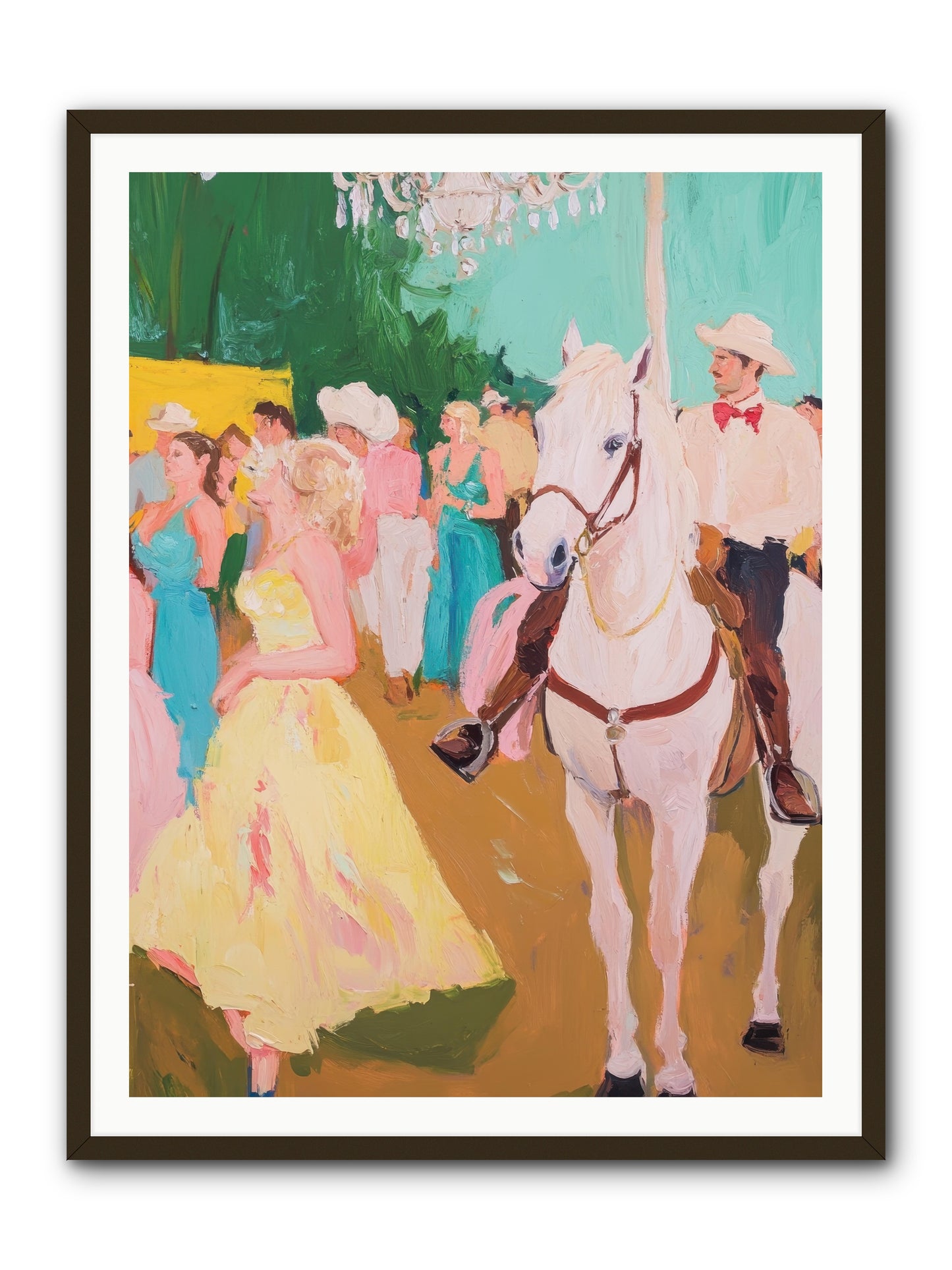 Renegade Roundup -- Framed Print - Black 36x48
