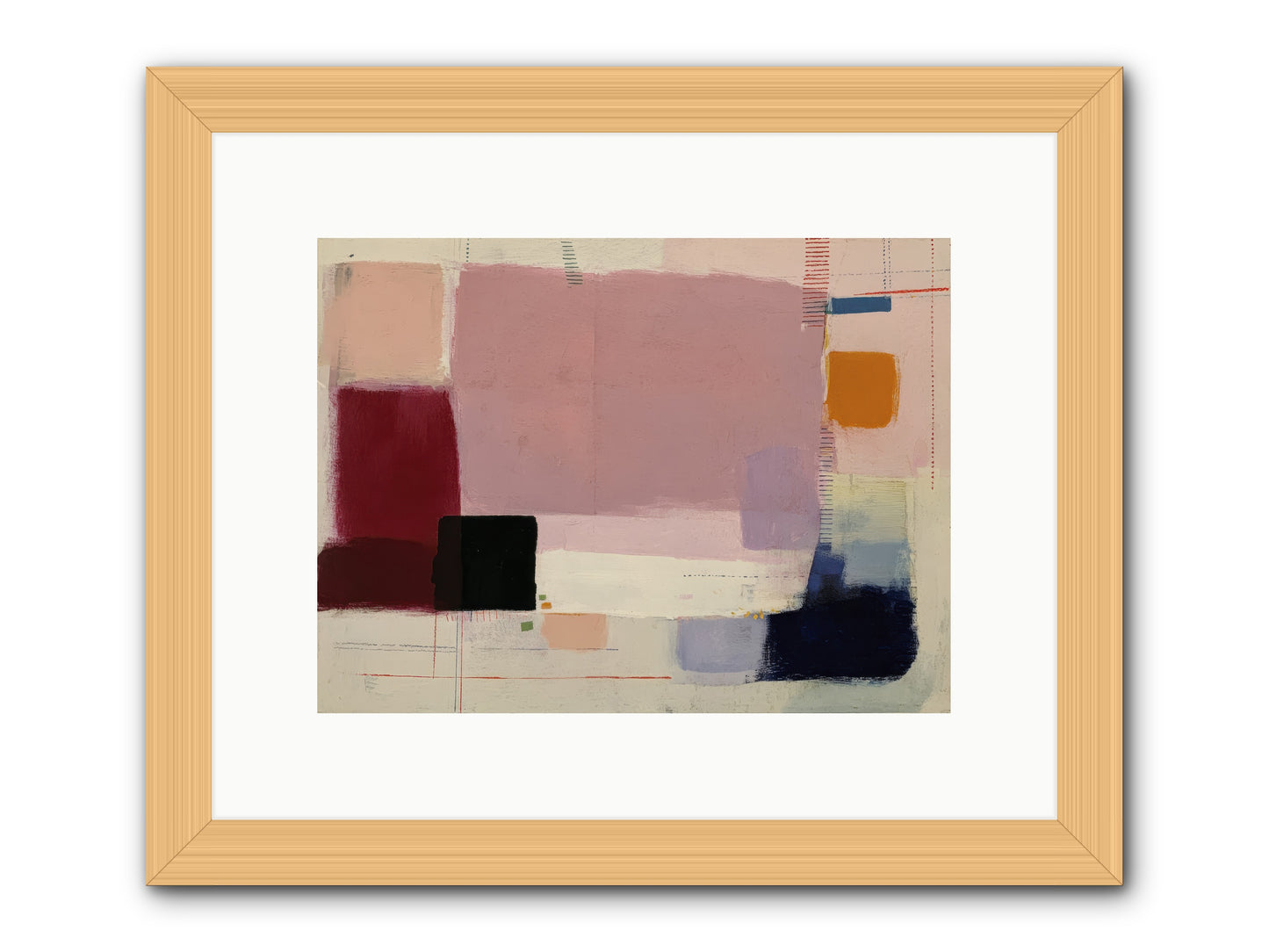 Revealed -- Framed Print - Natural 12x9