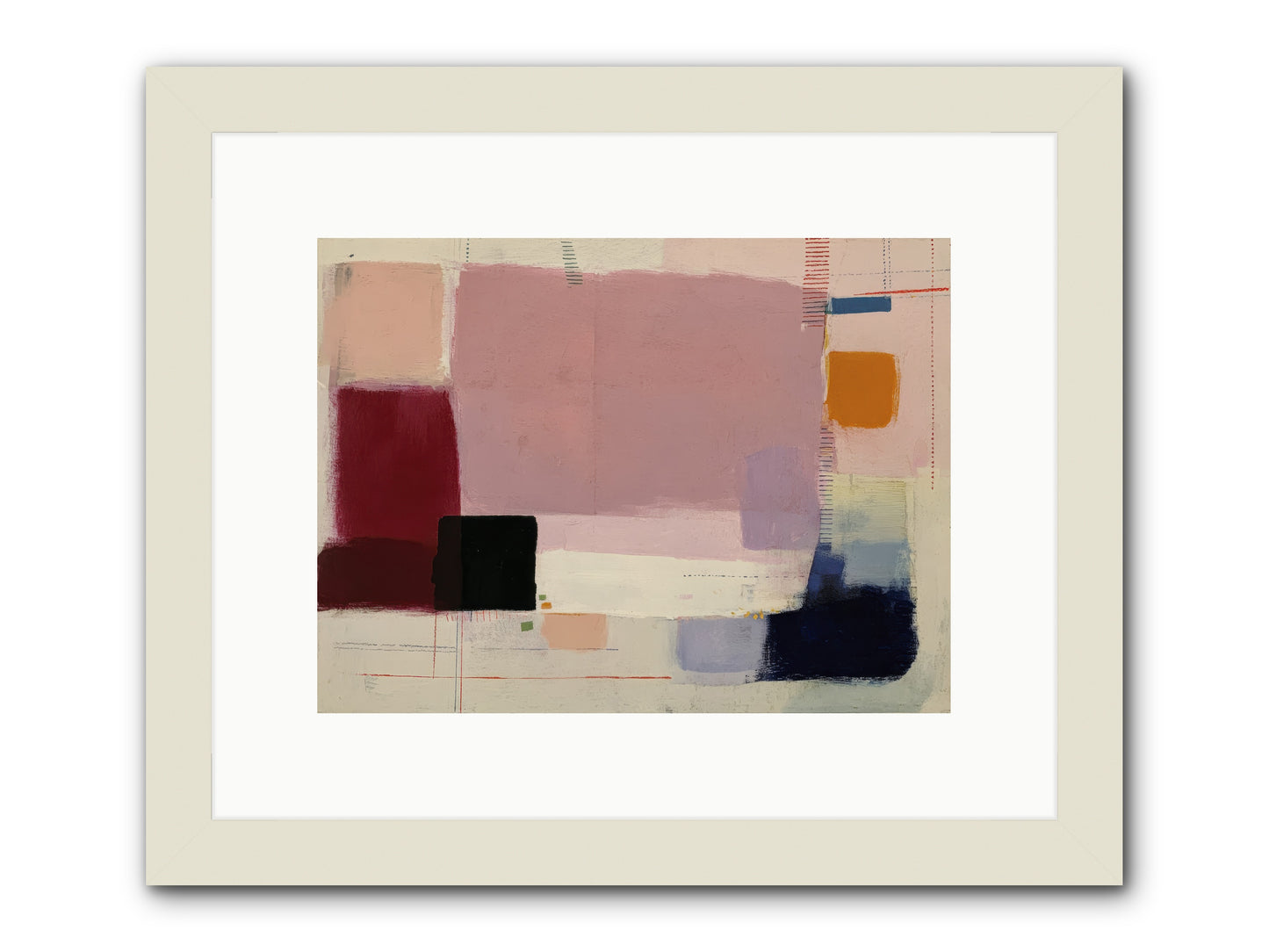 Revealed -- Framed Print - White 12x9