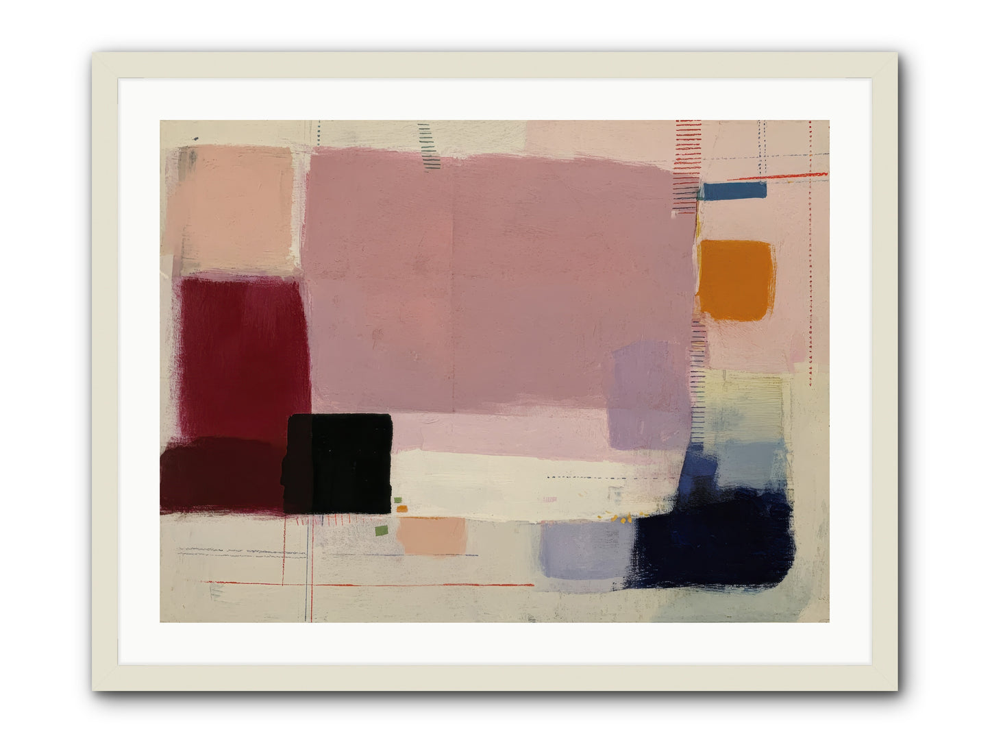 Revealed -- Framed Print - White 32x24