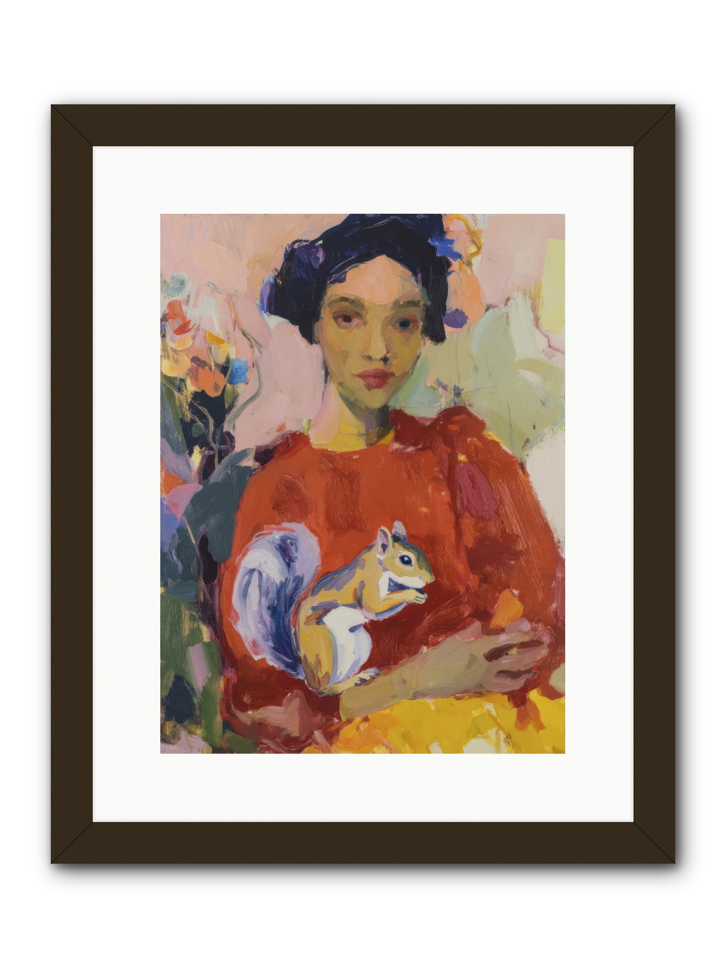 Reverie at Rosewater Hall-REZ -- Framed Print - Black 12x16