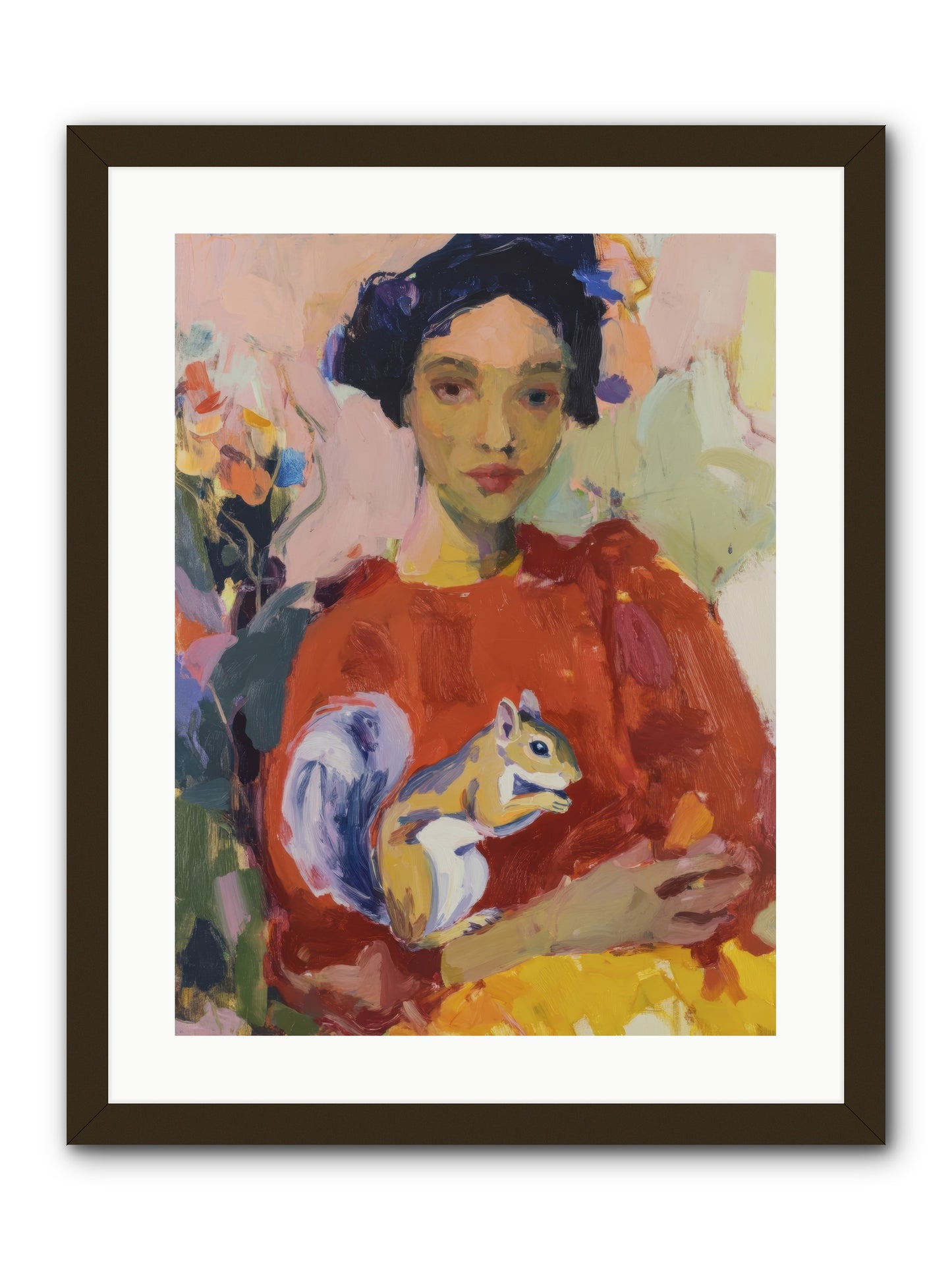 Reverie at Rosewater Hall-REZ -- Framed Print - Black 18x24