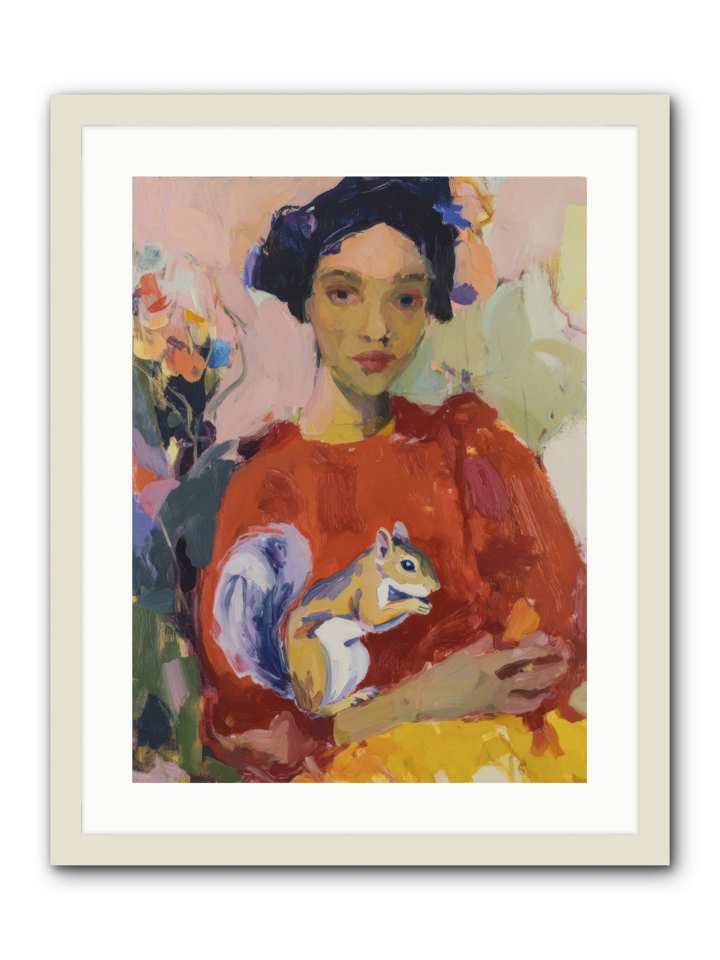 Reverie at Rosewater Hall-REZ -- Framed Print - White 18x24