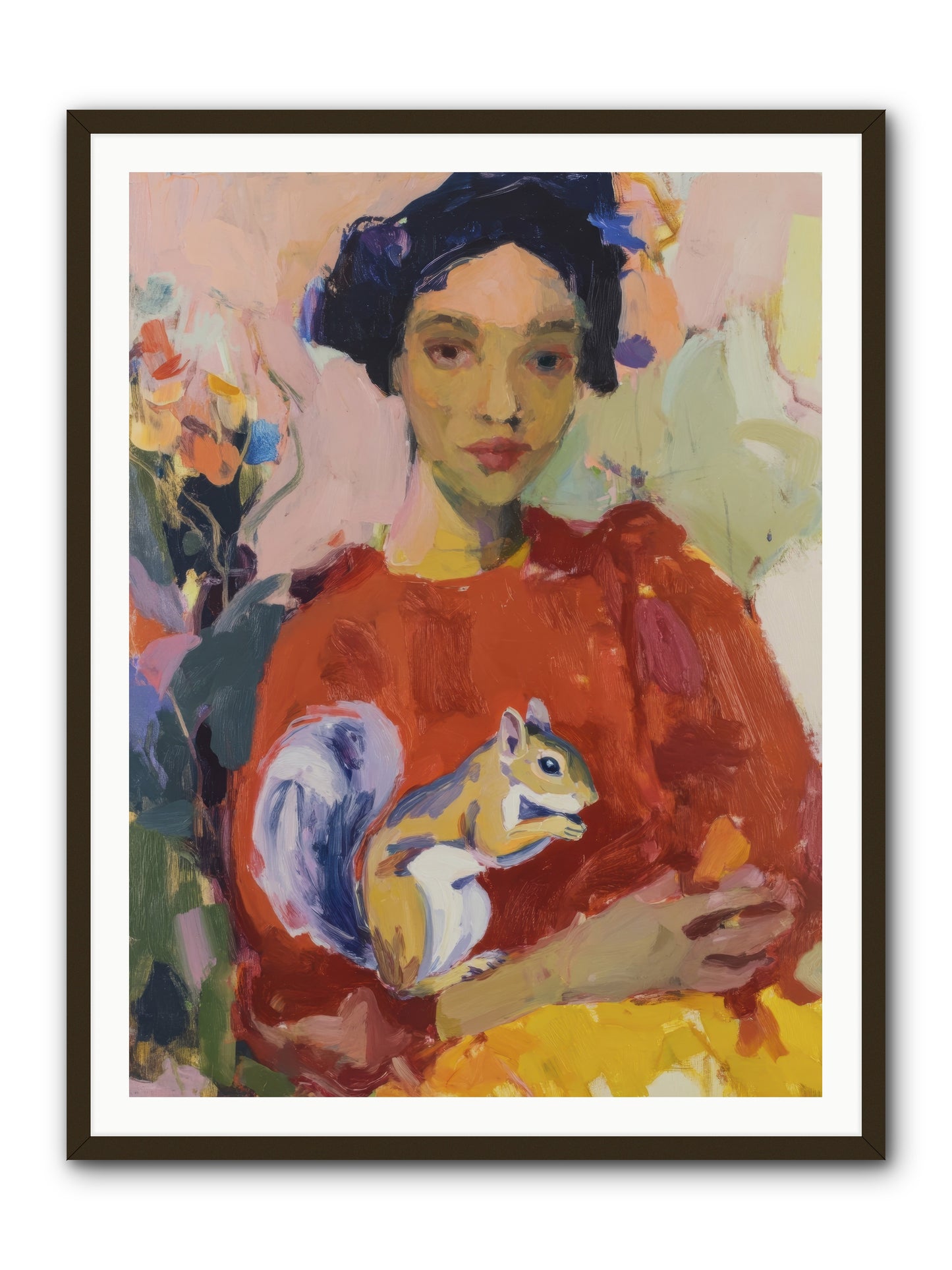 Reverie at Rosewater Hall-REZ -- Framed Print - Black 36x48
