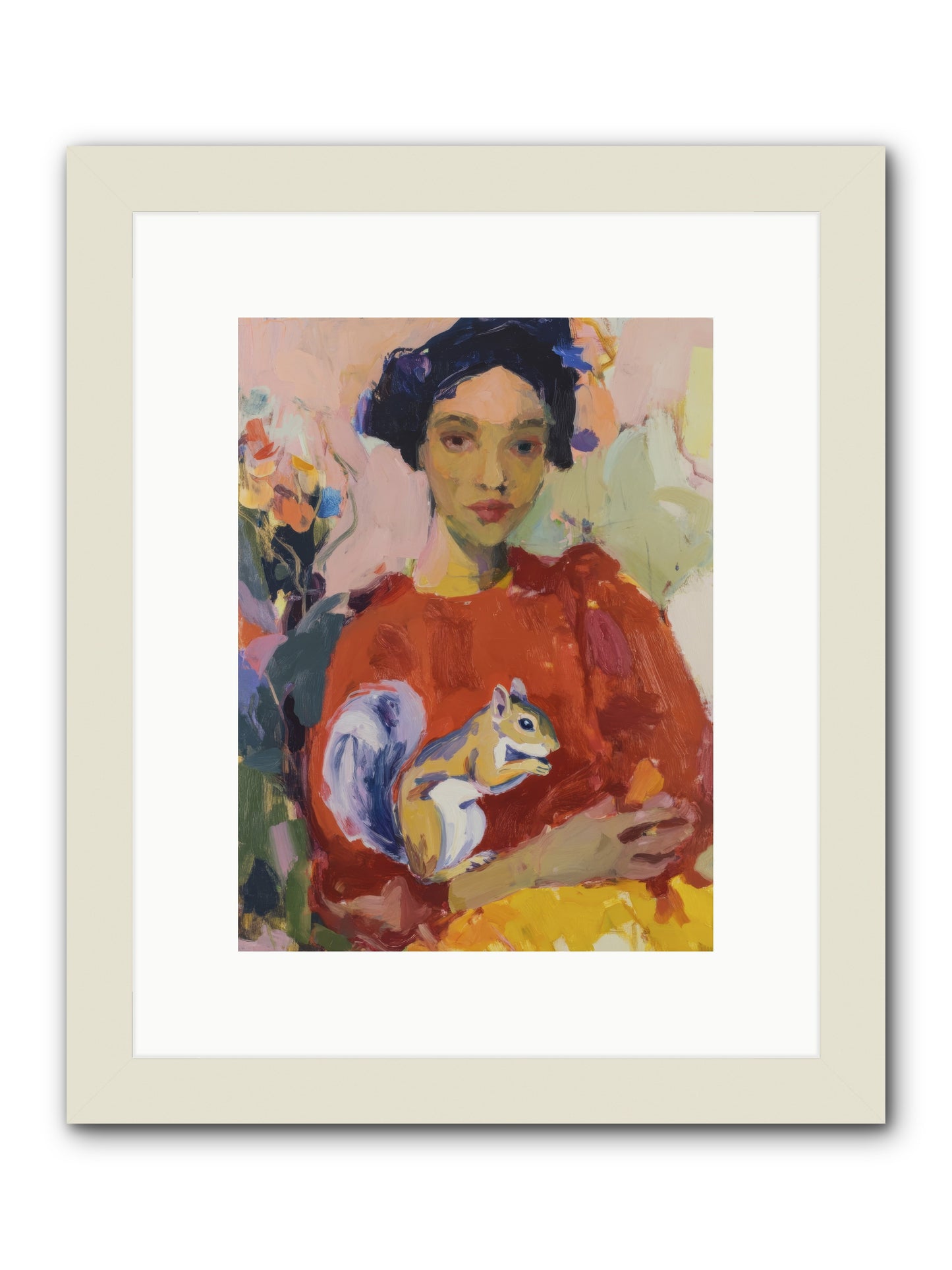 Reverie at Rosewater Hall-REZ -- Framed Print - White 9x12