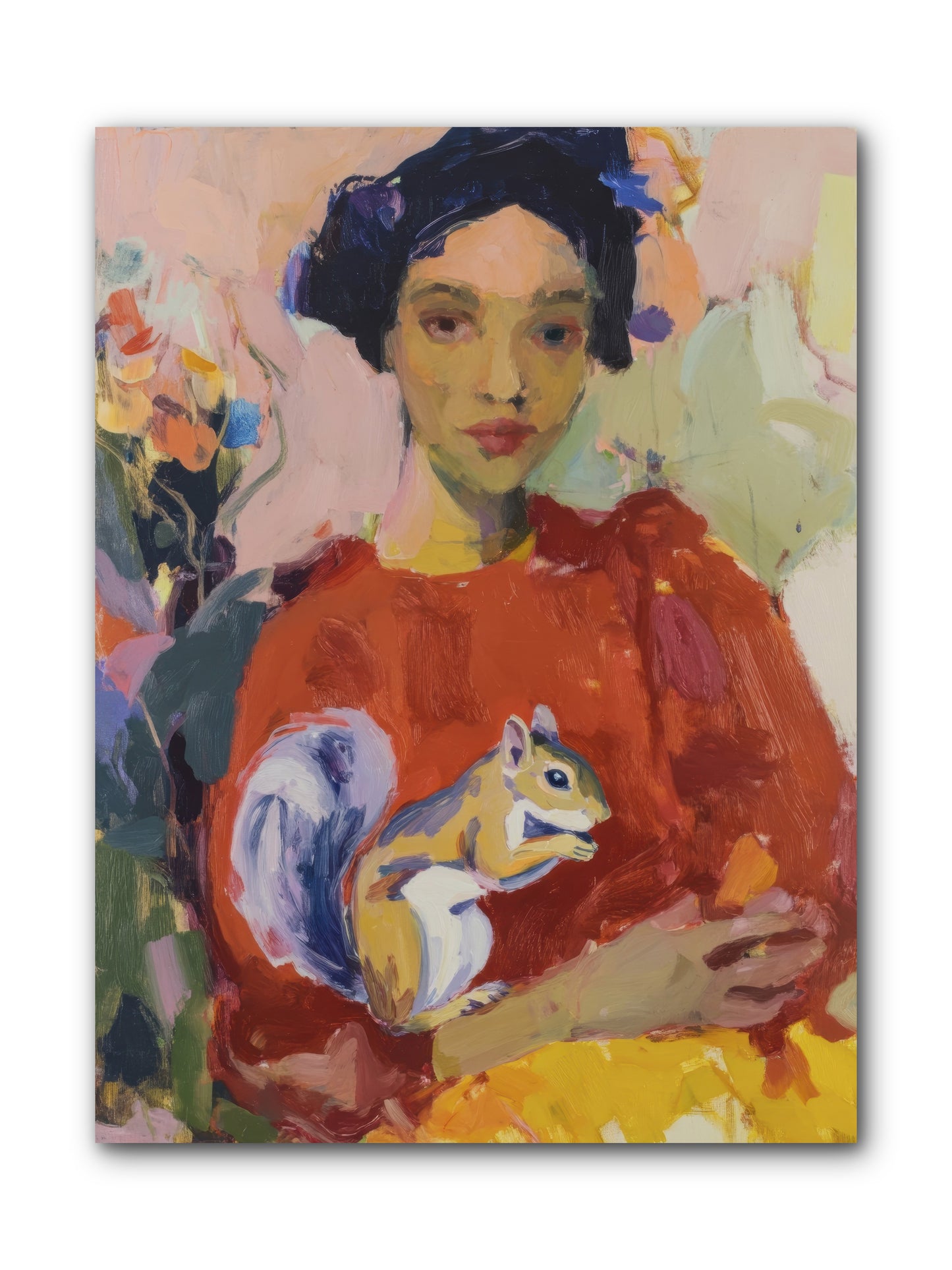 Reverie at Rosewater Hall-REZ -- Wrapped Canvas 9x12