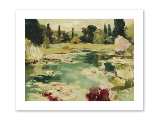 Reveries at Sunrise -- Paper Print 12x9