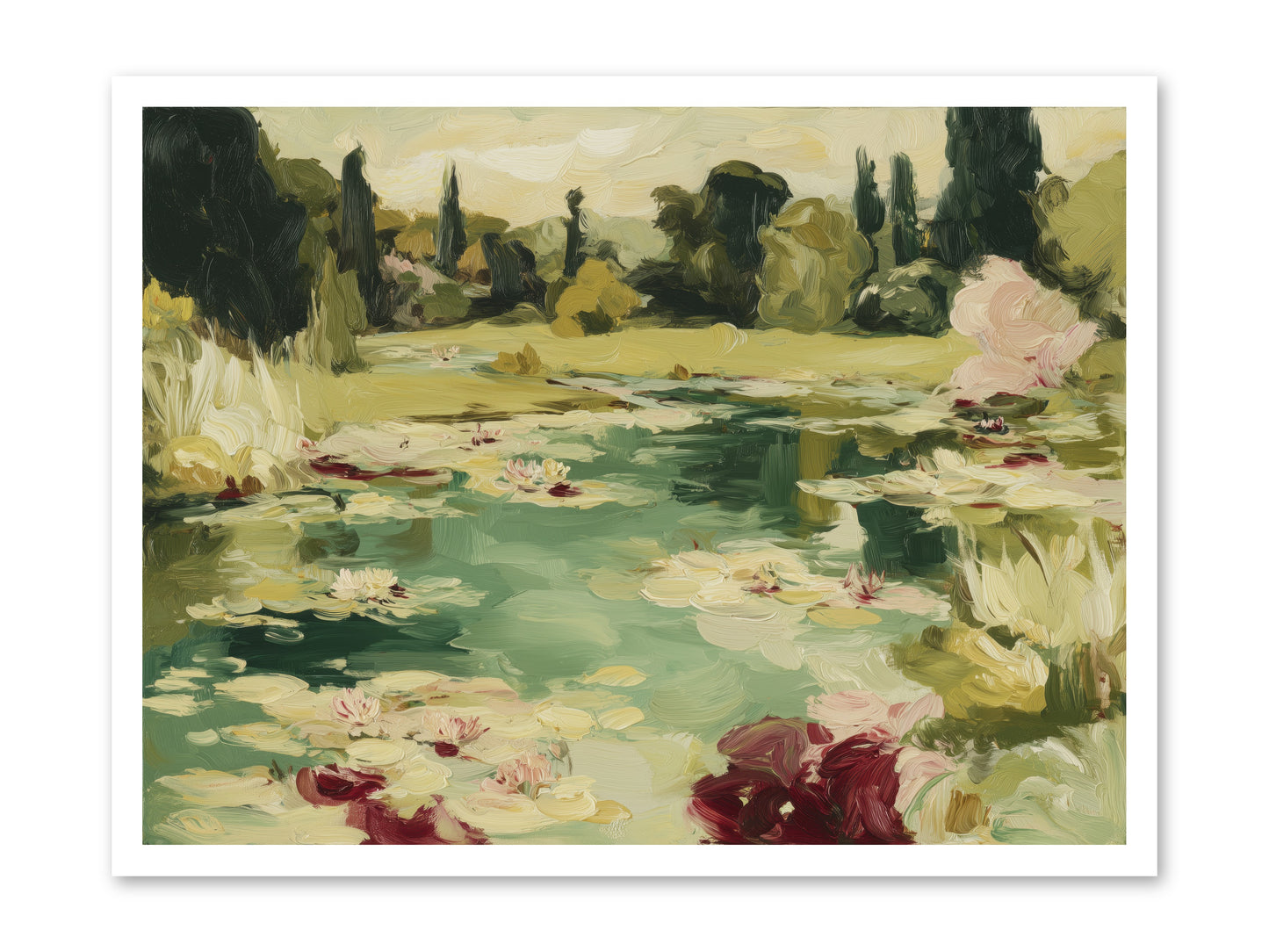 Reveries at Sunrise -- Loose Canvas Print 32x24