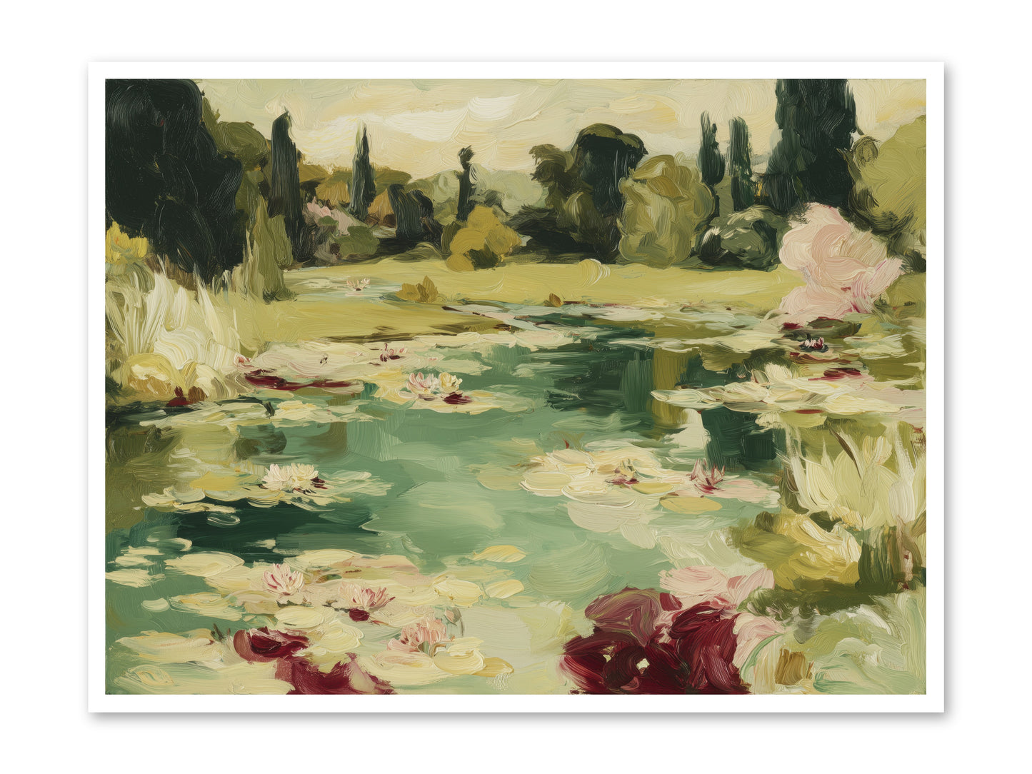 Reveries at Sunrise -- Loose Canvas Print 48x36
