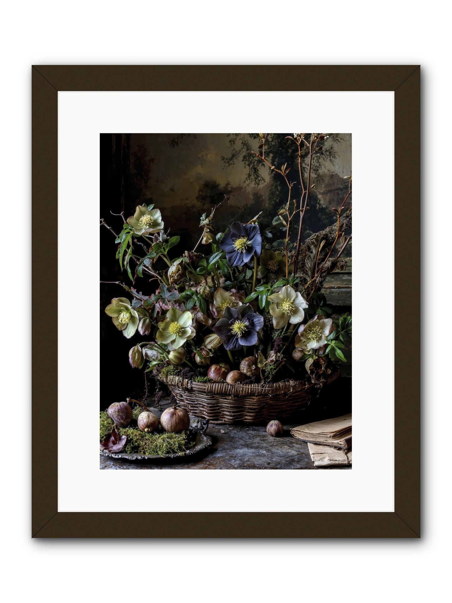 Rhapsody -- Framed Print - Black 12x16