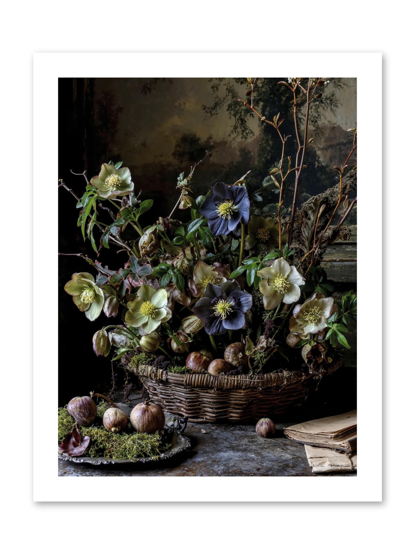Rhapsody -- Paper Print 12x16