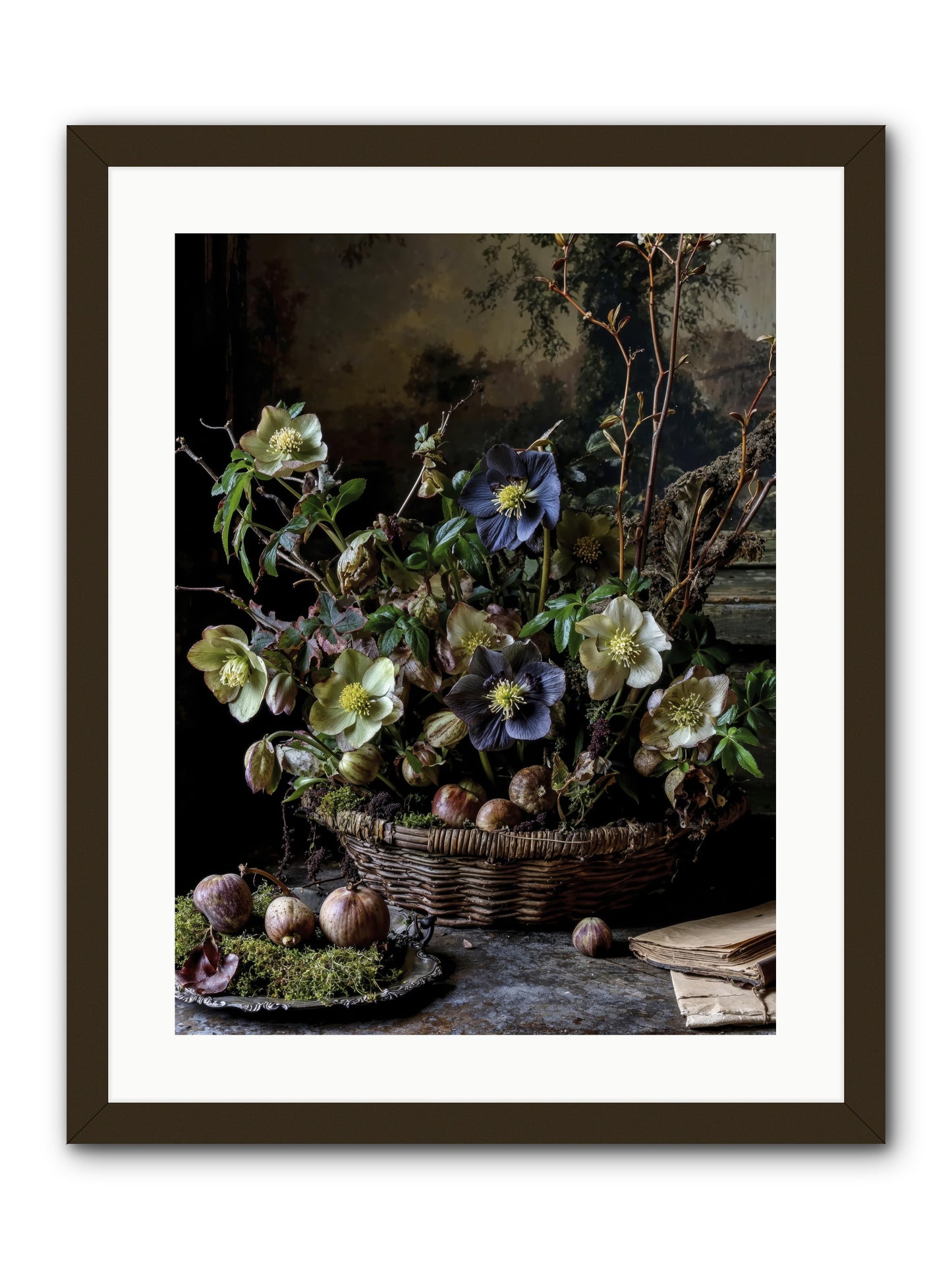 Rhapsody -- Framed Print - Black 18x24