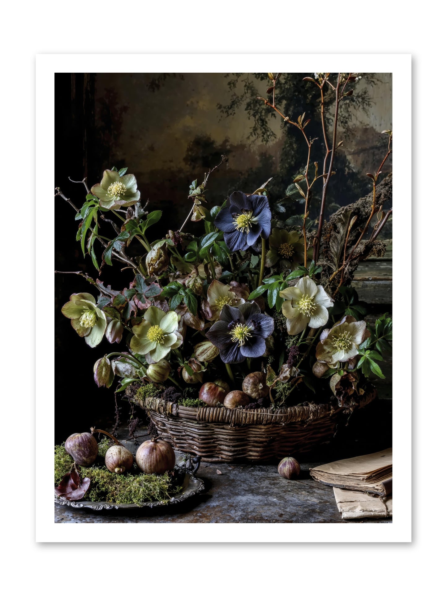 Rhapsody -- Loose Canvas Print 18x24