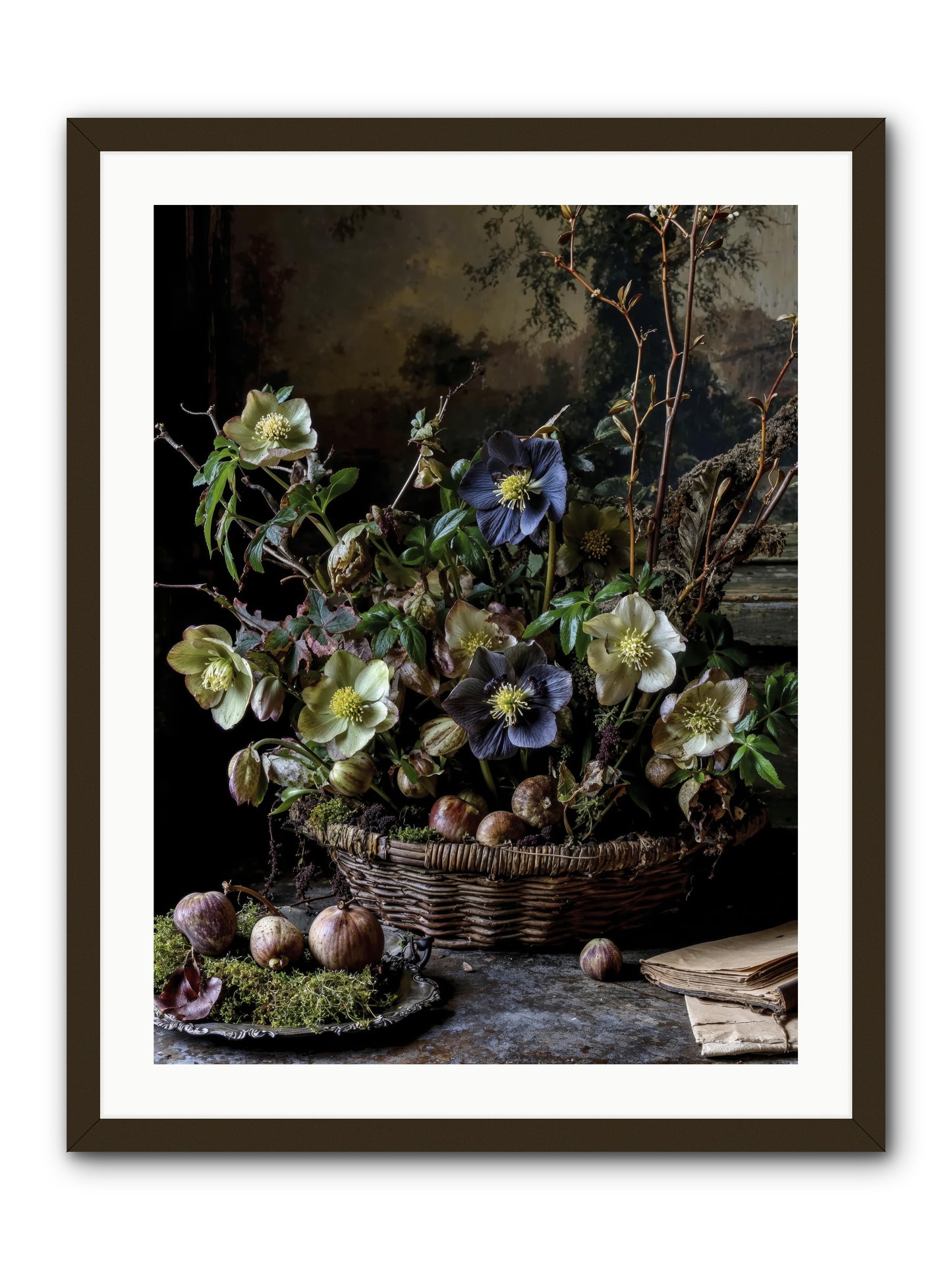 Rhapsody -- Framed Print - Black 24x32