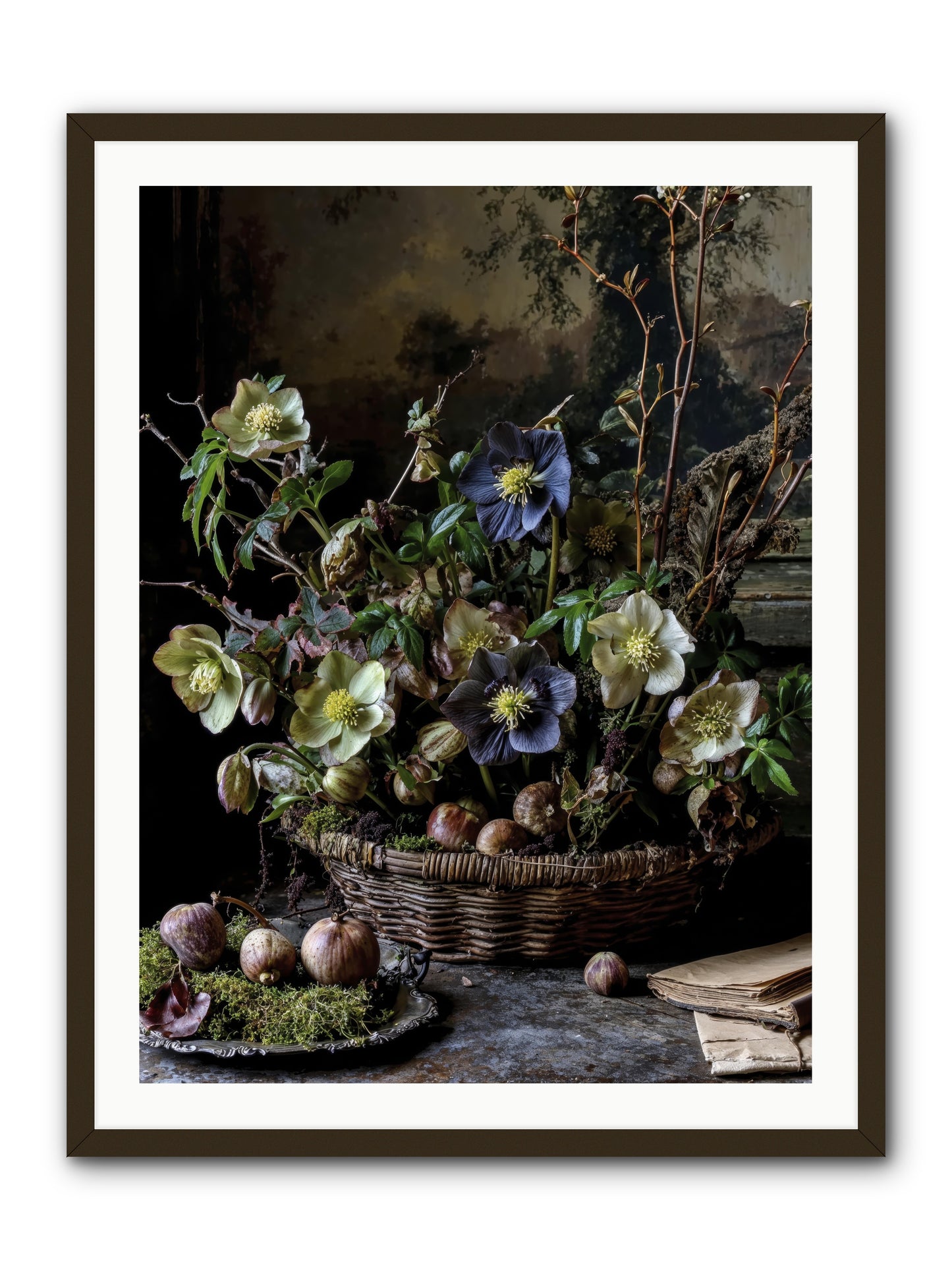 Rhapsody -- Framed Print - Black 30x40
