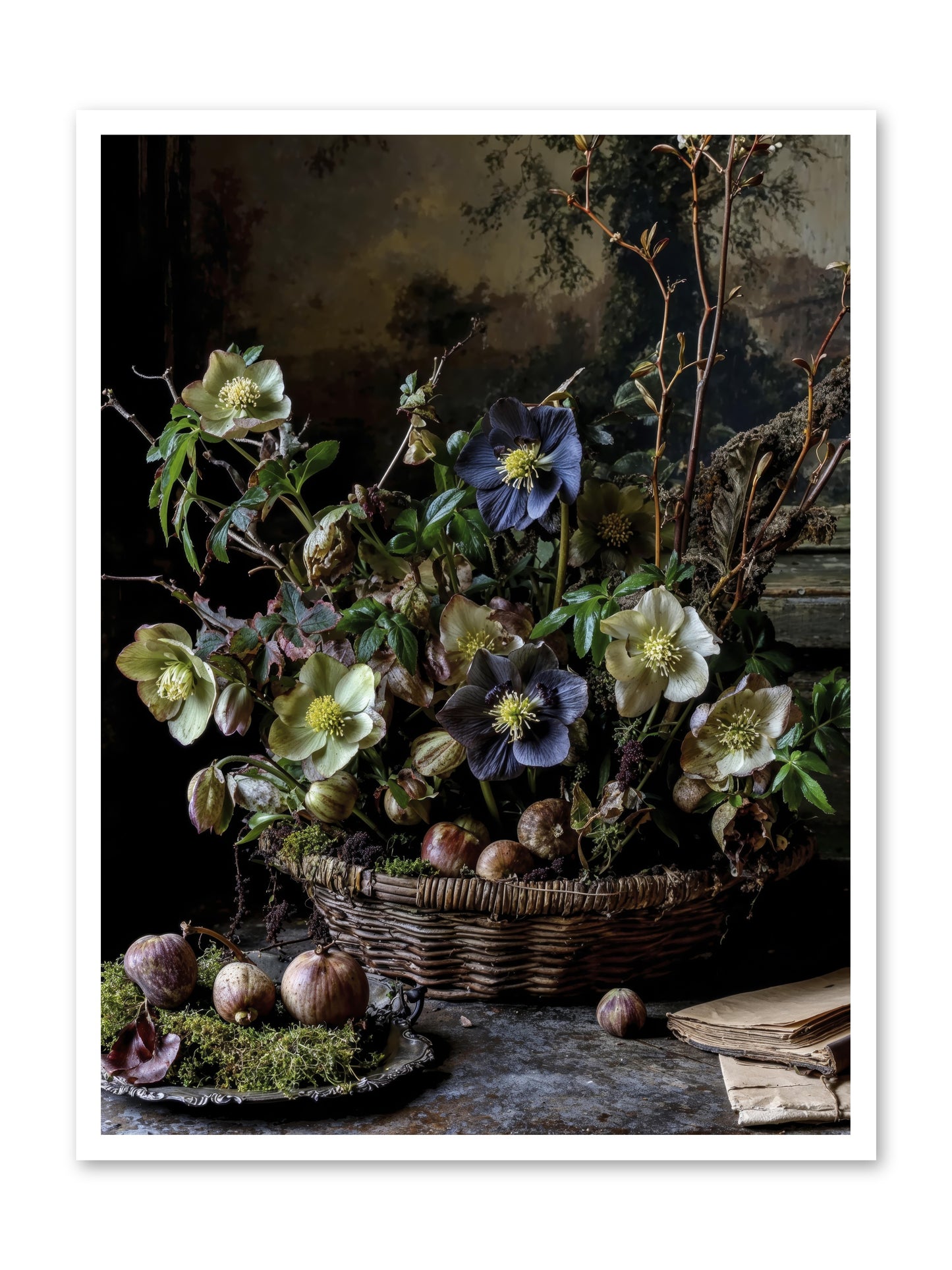 Rhapsody -- Loose Canvas Print 30x40