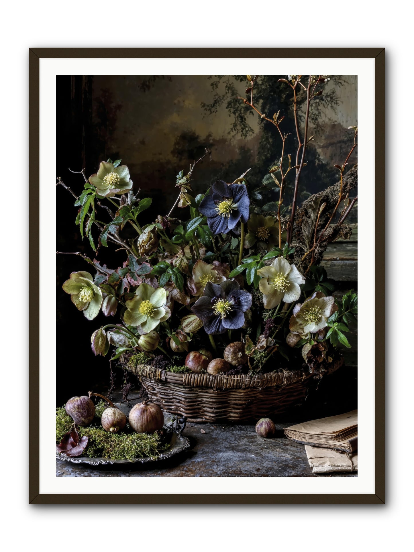 Rhapsody -- Framed Print - Black 36x48
