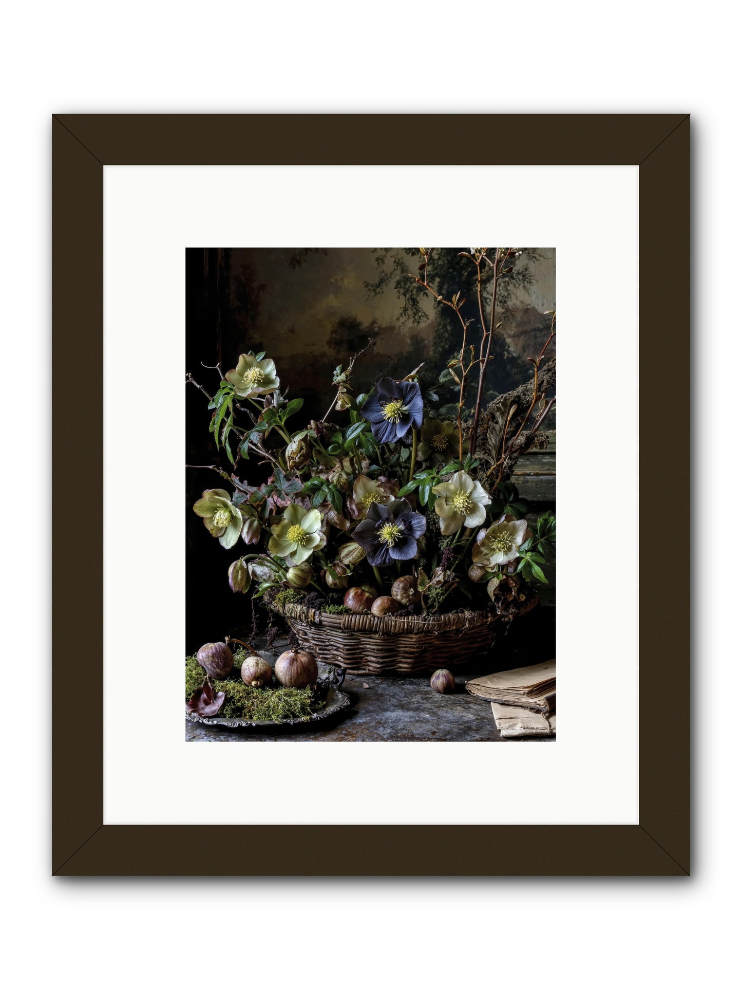 Rhapsody -- Framed Print - Black 9x12