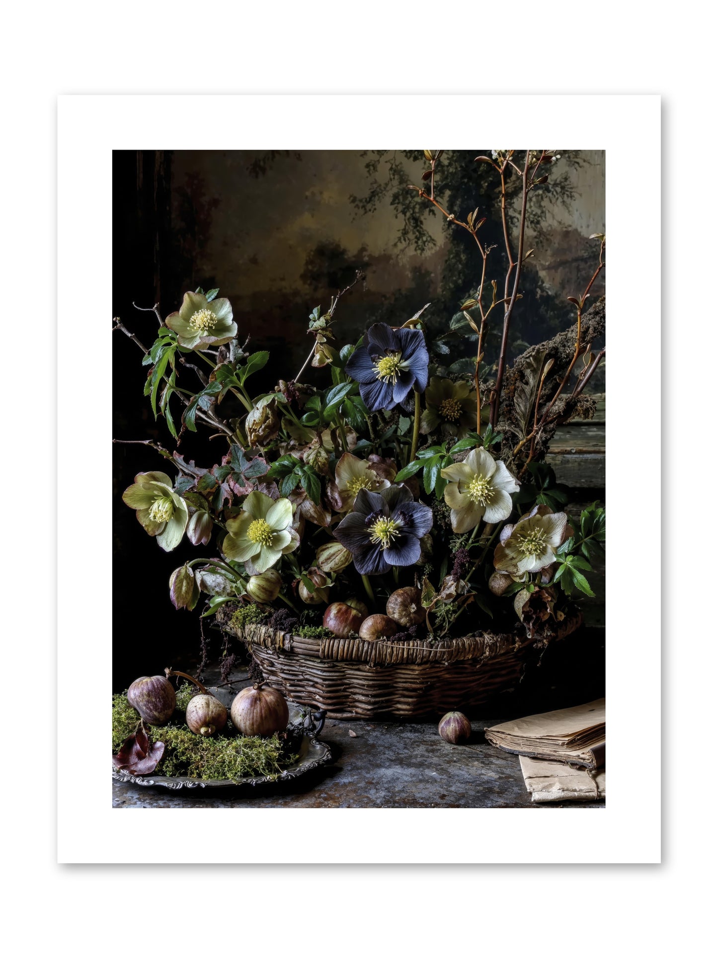 Rhapsody -- Loose Canvas Print 9x12