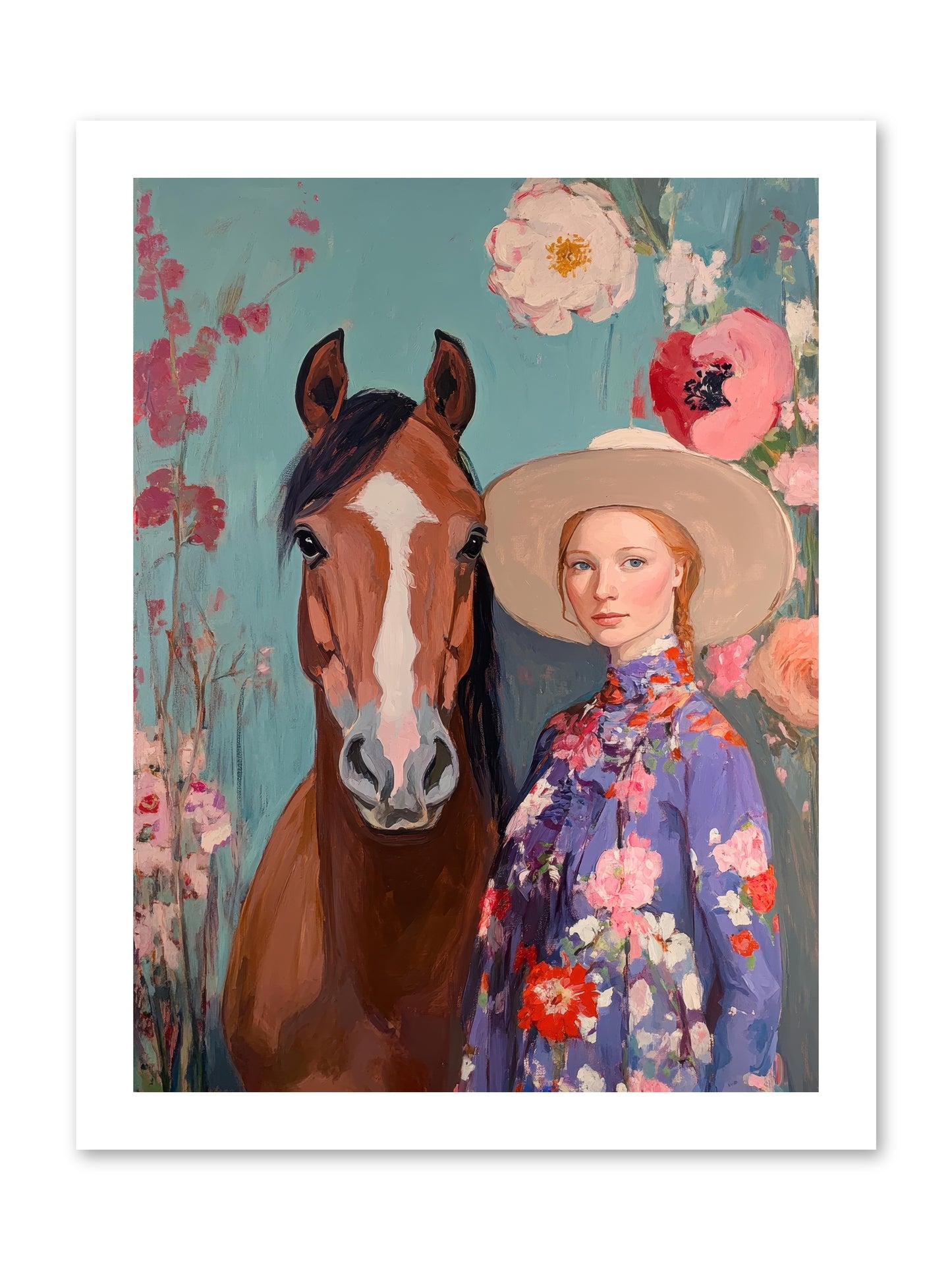 Rhinestone Rebel -- Paper Print 12x16