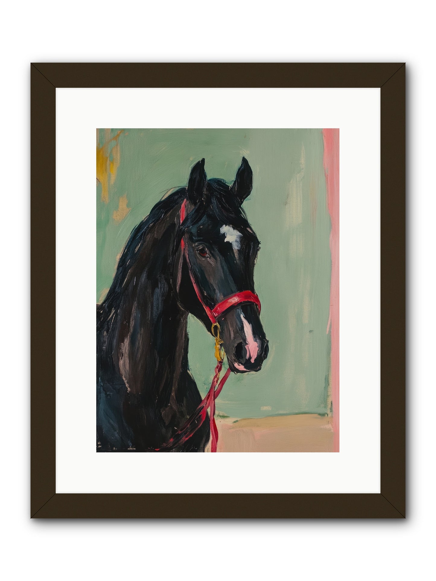 Ribbon Dancer -- Framed Print - Black 12x16