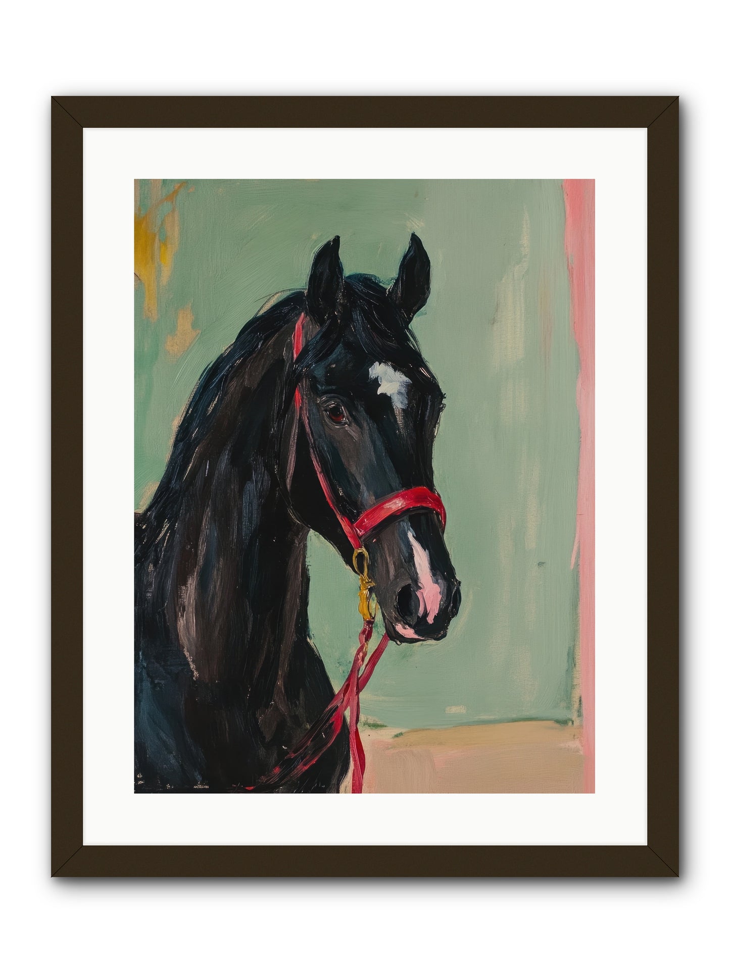 Ribbon Dancer -- Framed Print - Black 18x24
