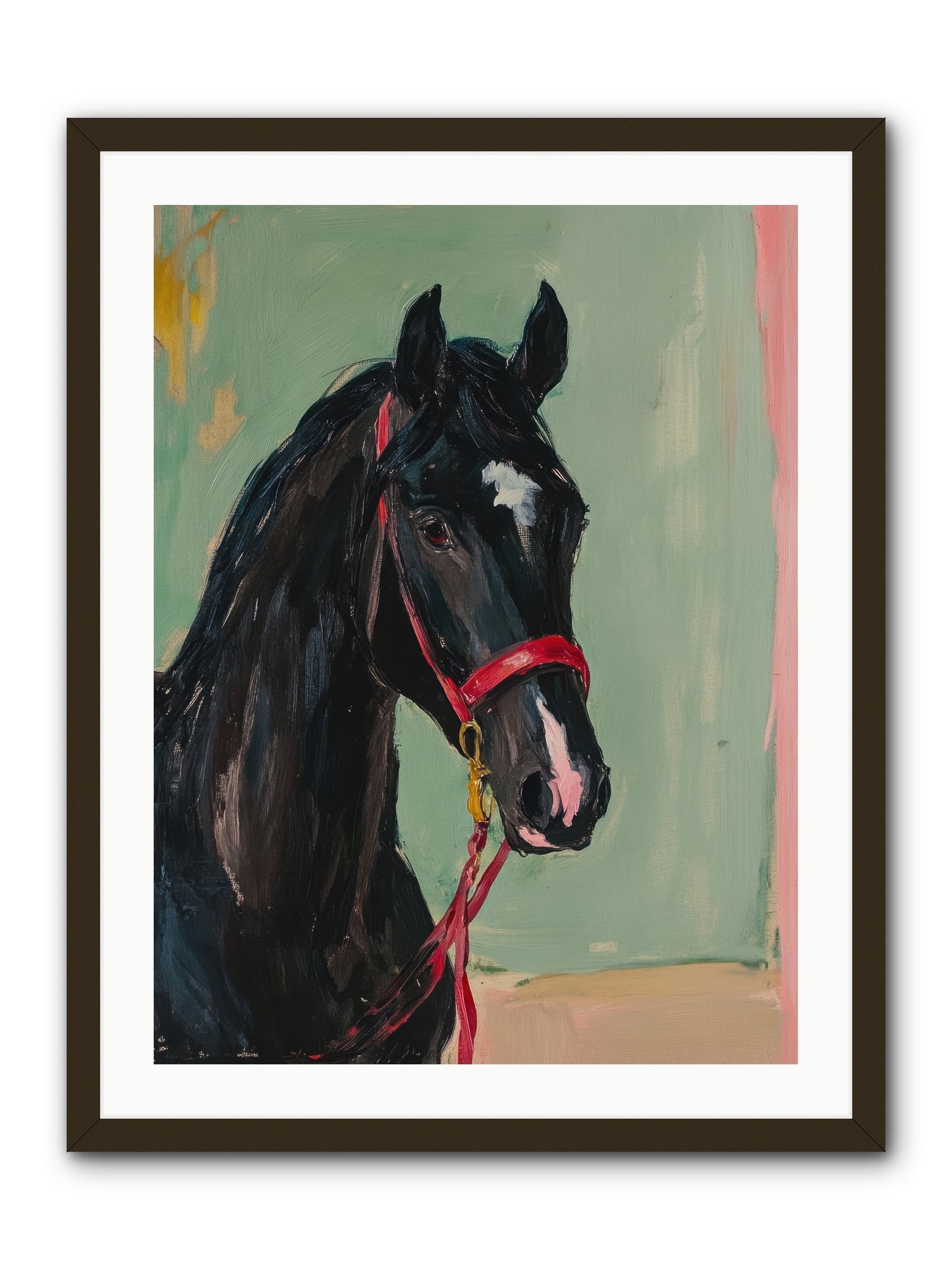 Ribbon Dancer -- Framed Print - Black 24x32