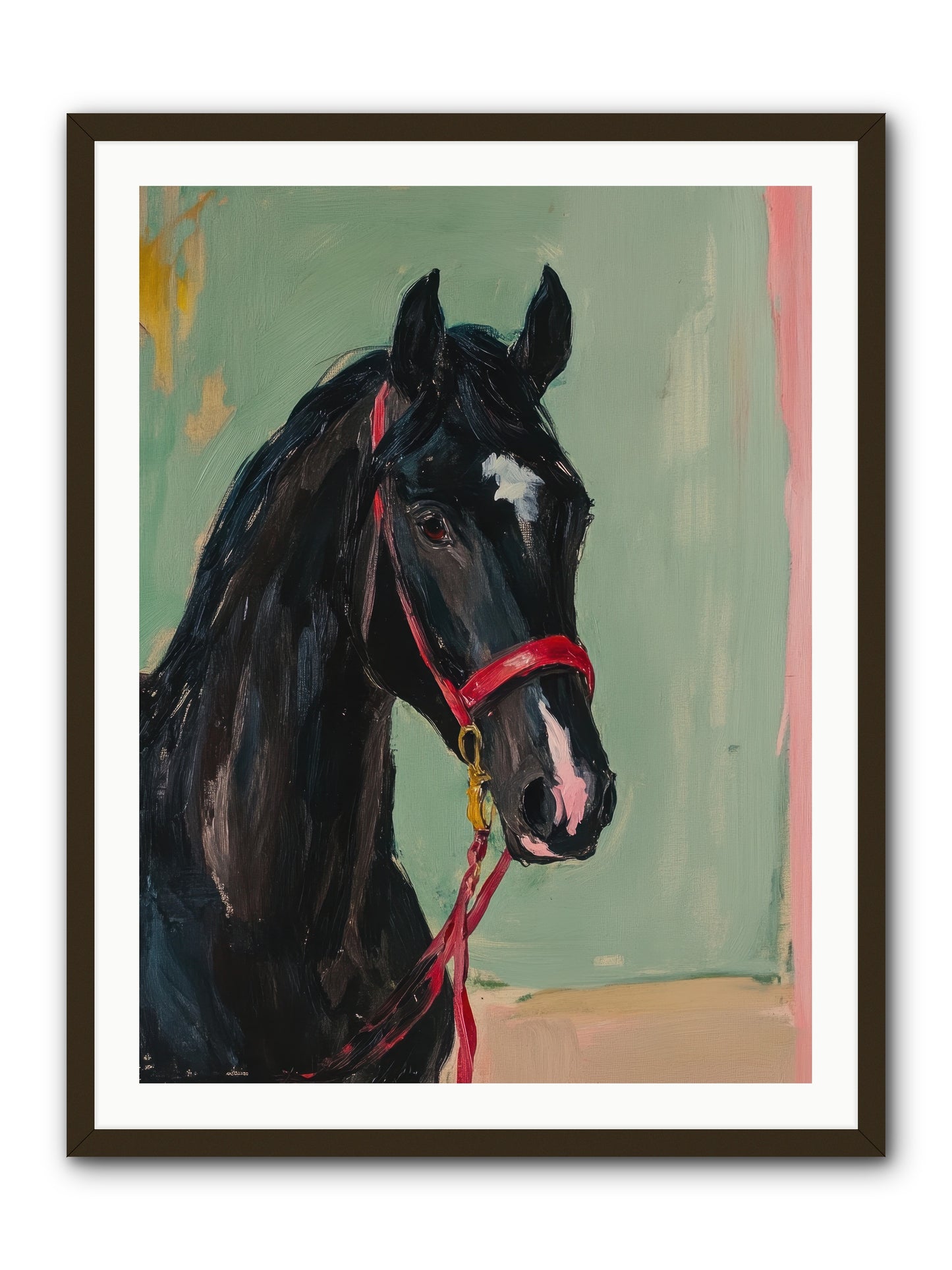 Ribbon Dancer -- Framed Print - Black 30x40