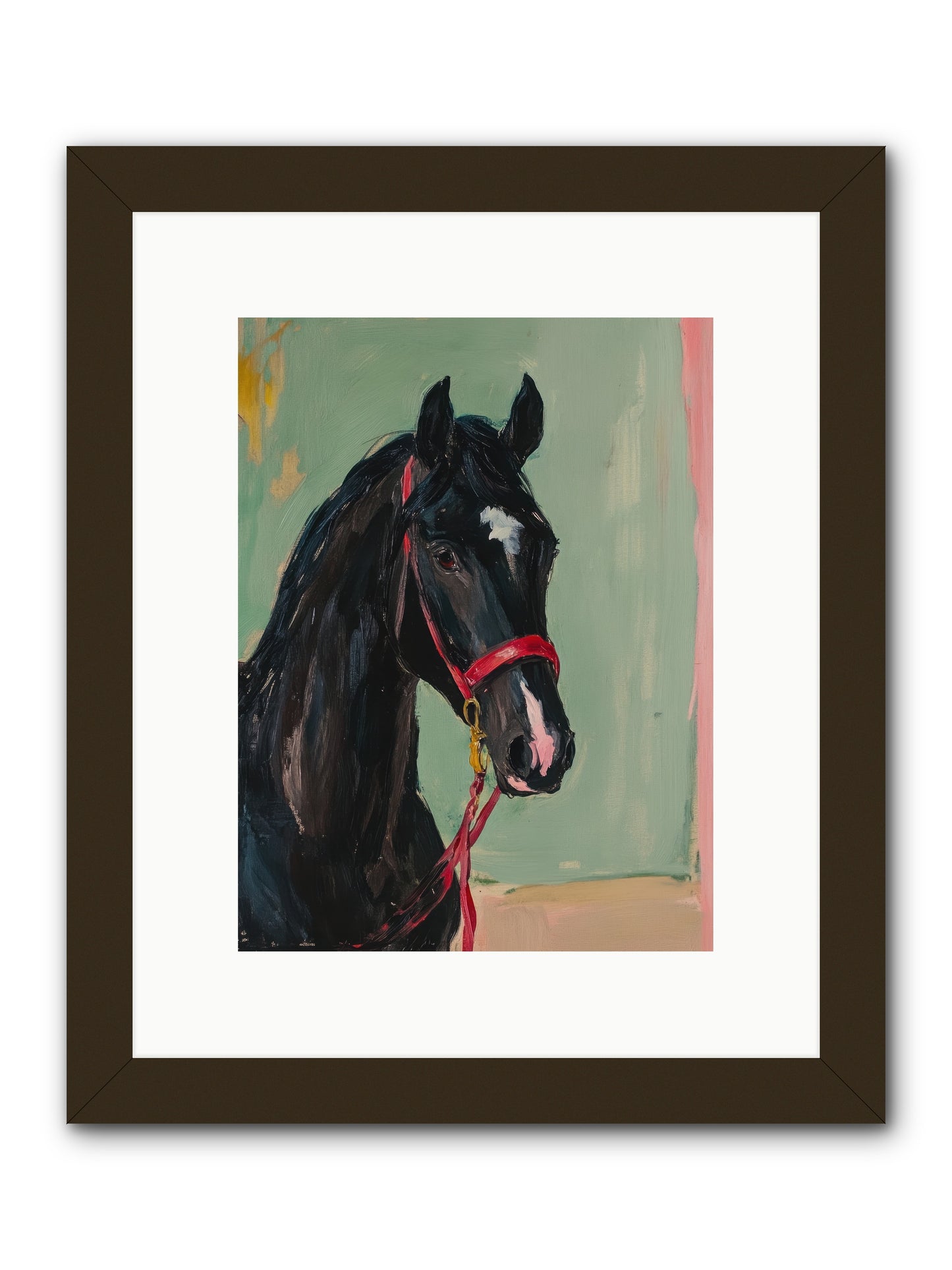 Ribbon Dancer -- Framed Print - Black 9x12