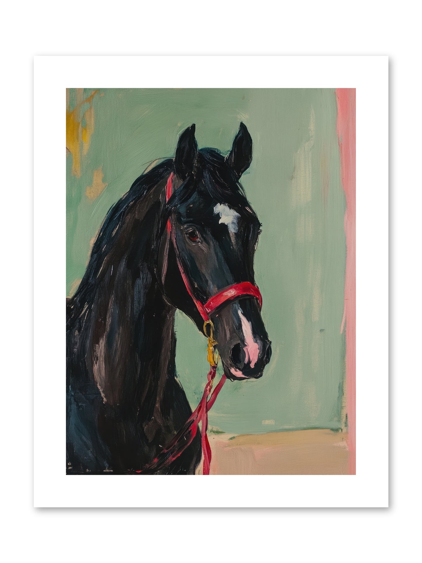 Ribbon Dancer -- Loose Canvas Print 9x12