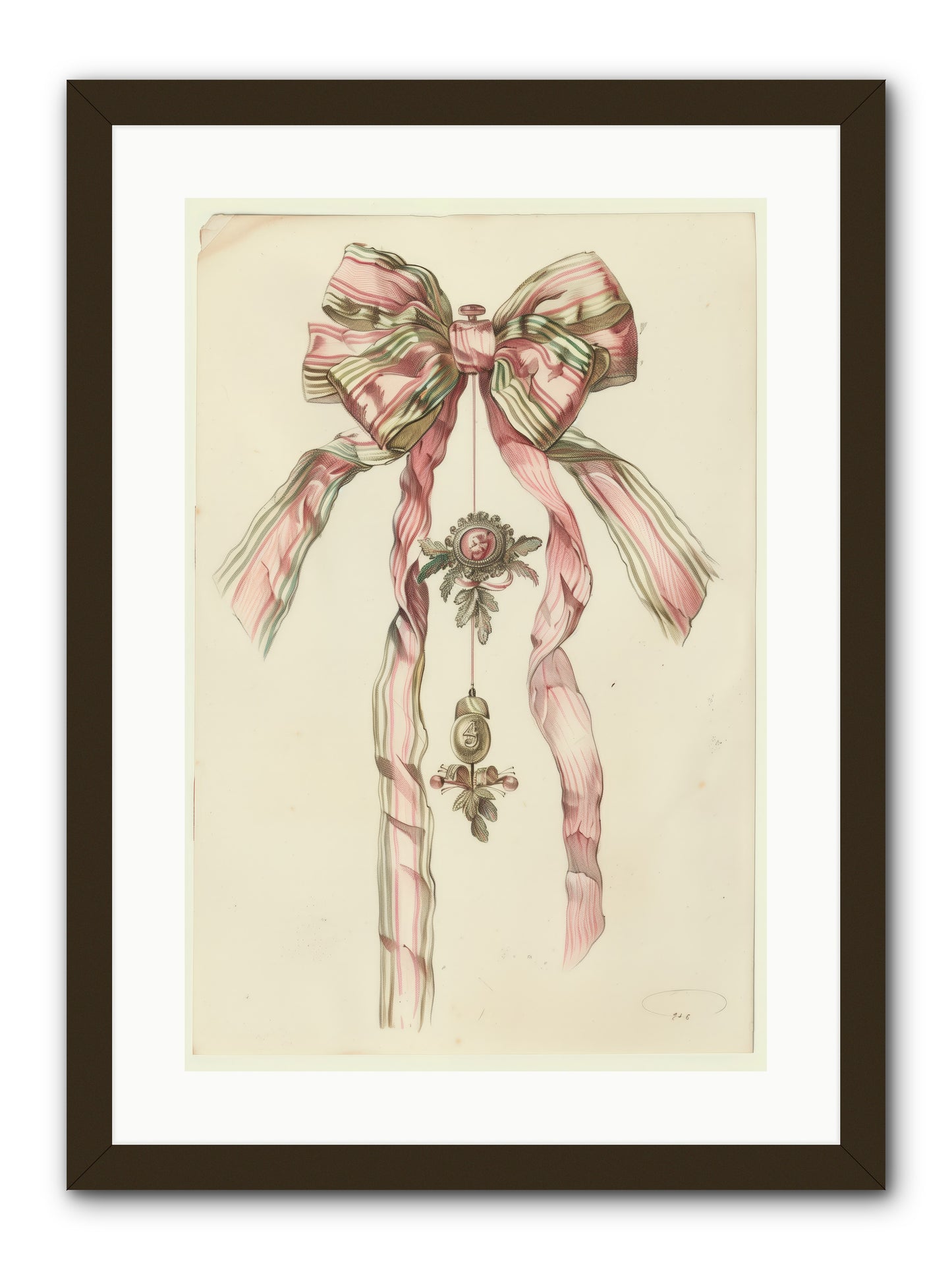 Ribbon Rendezvous -- Framed Print - Black 16x24