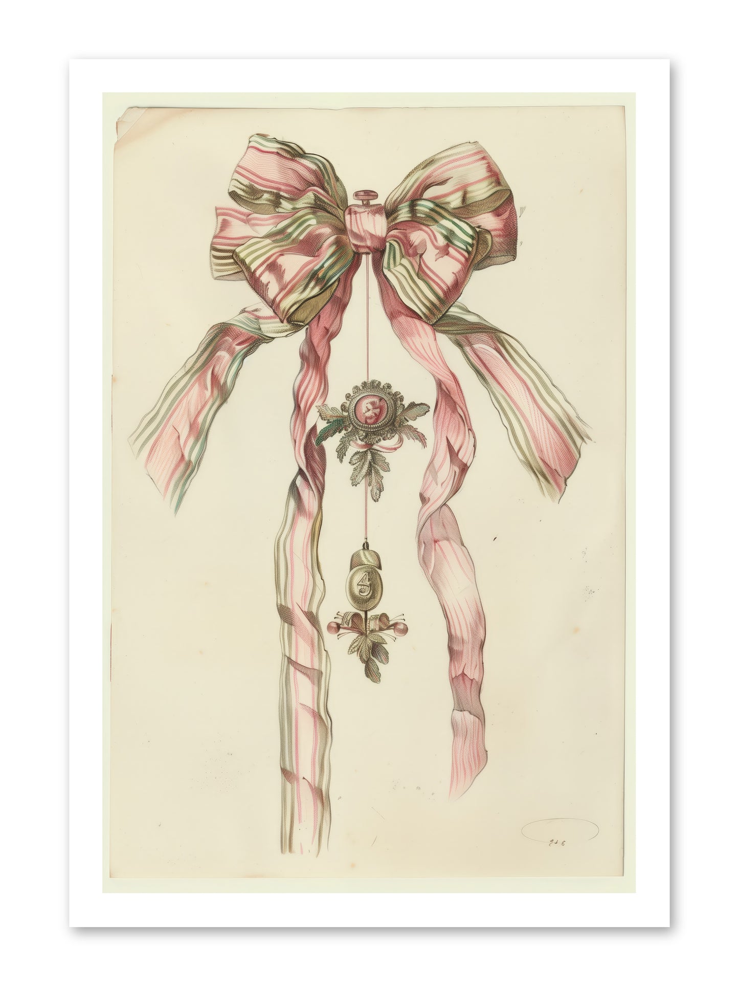 Ribbon Rendezvous -- Paper Print 16x24