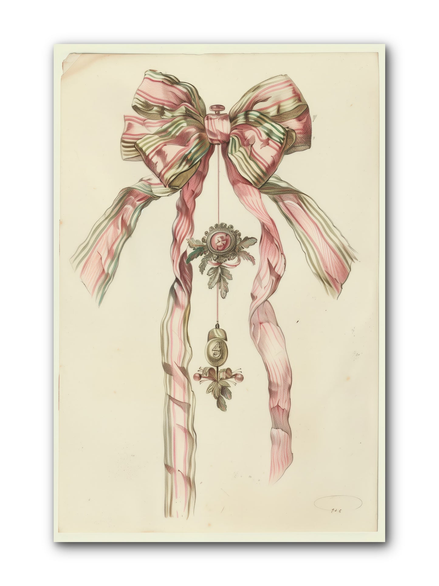 Ribbon Rendezvous -- Wrapped Canvas 8x12