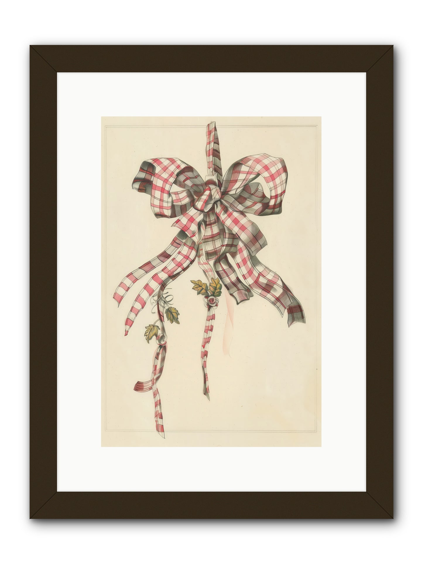 Ribbon Reverie -- Framed Print - Black 10x15