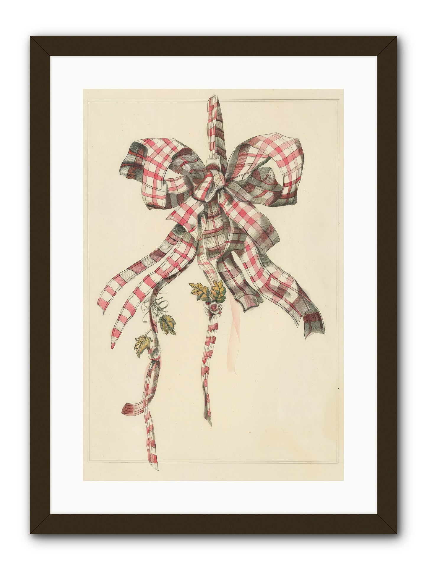 Ribbon Reverie -- Framed Print - Black 16x24