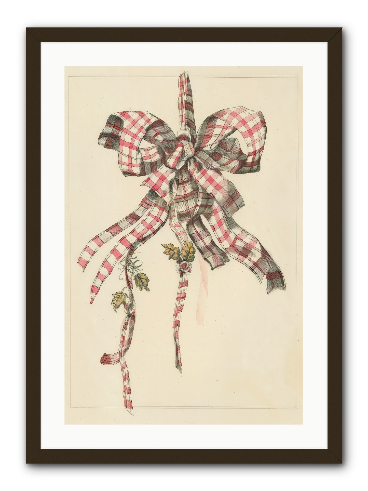 Ribbon Reverie -- Framed Print - Black 20x30