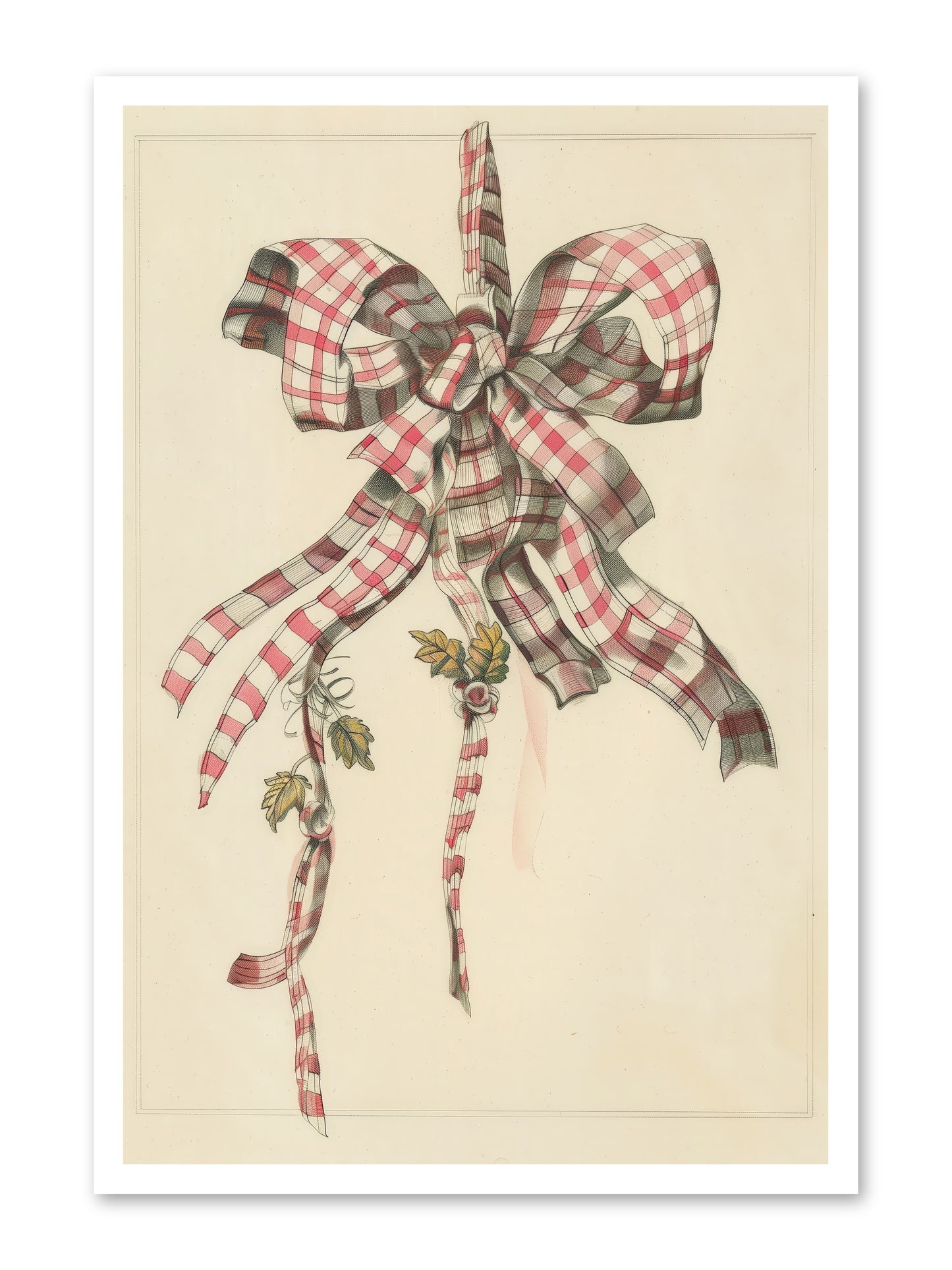 Ribbon Reverie -- Loose Canvas Print 24x36