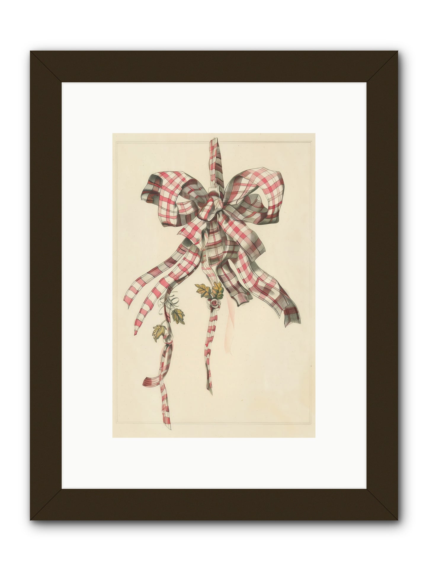 Ribbon Reverie -- Framed Print - Black 8x12